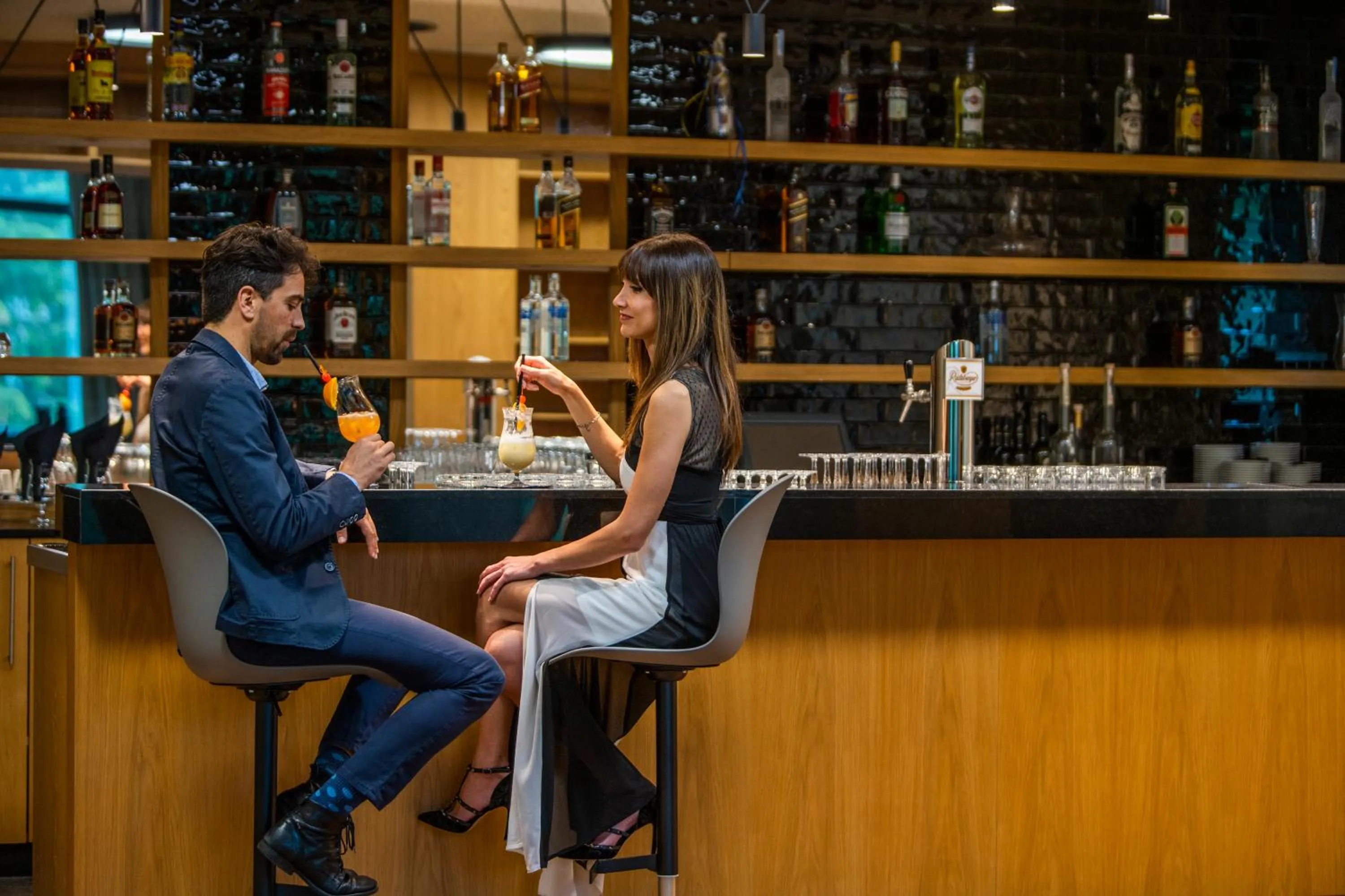 Lounge or bar in HVD Grand Hotel Suhl Business & Leisure