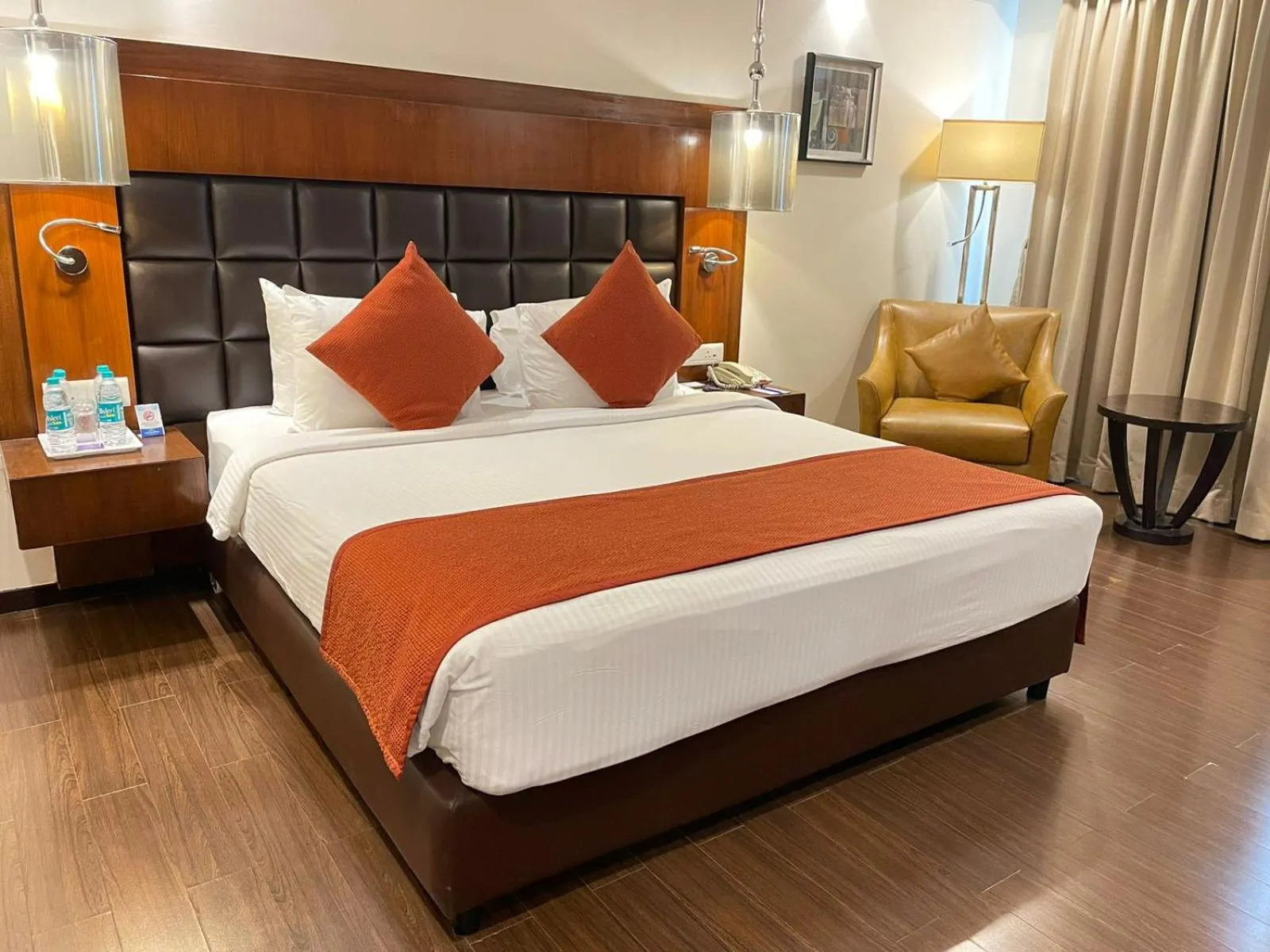 Bed in Paradigm Sarovar Portico