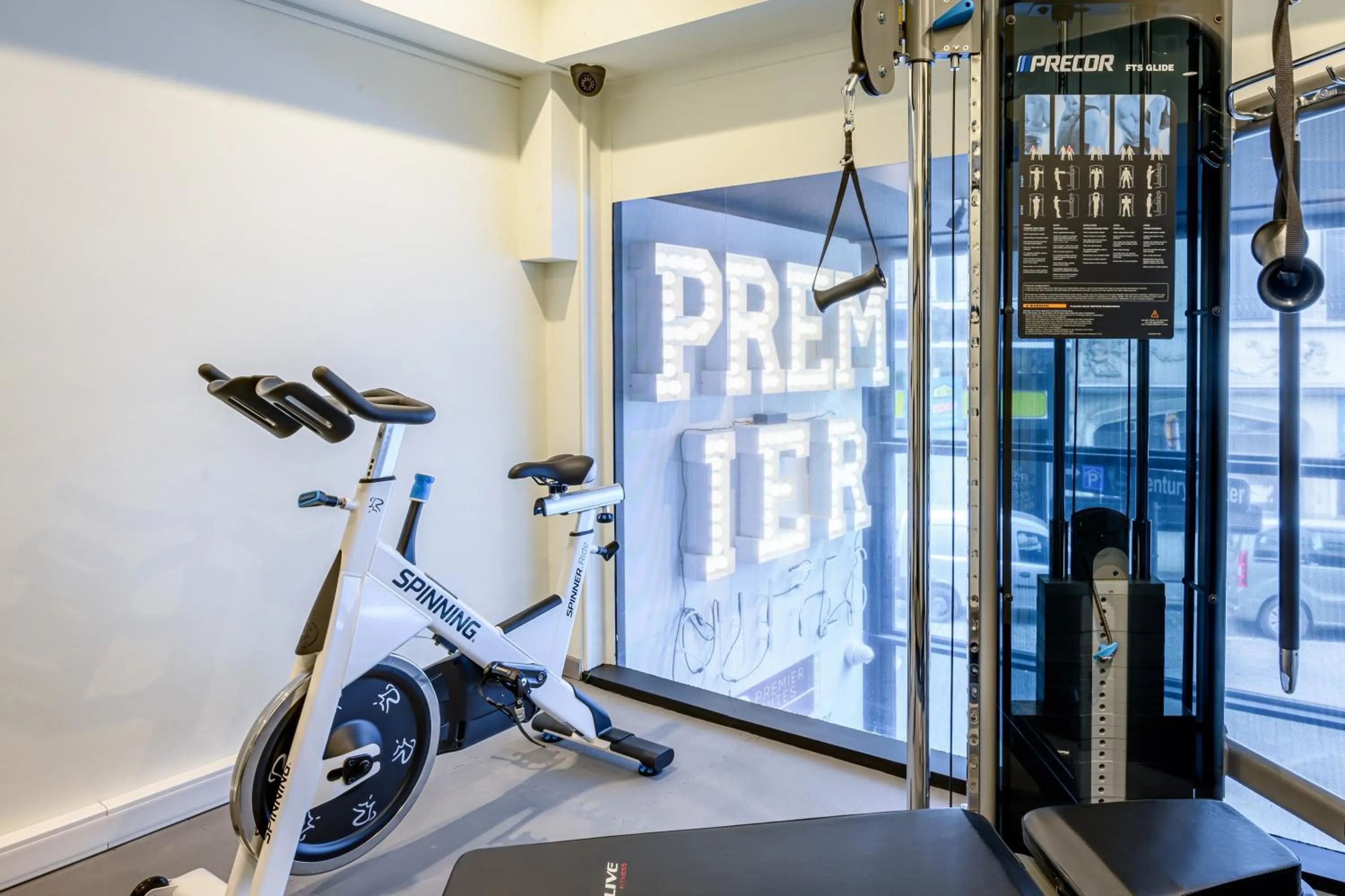 Fitness centre/facilities in PREMIER SUITES Antwerp