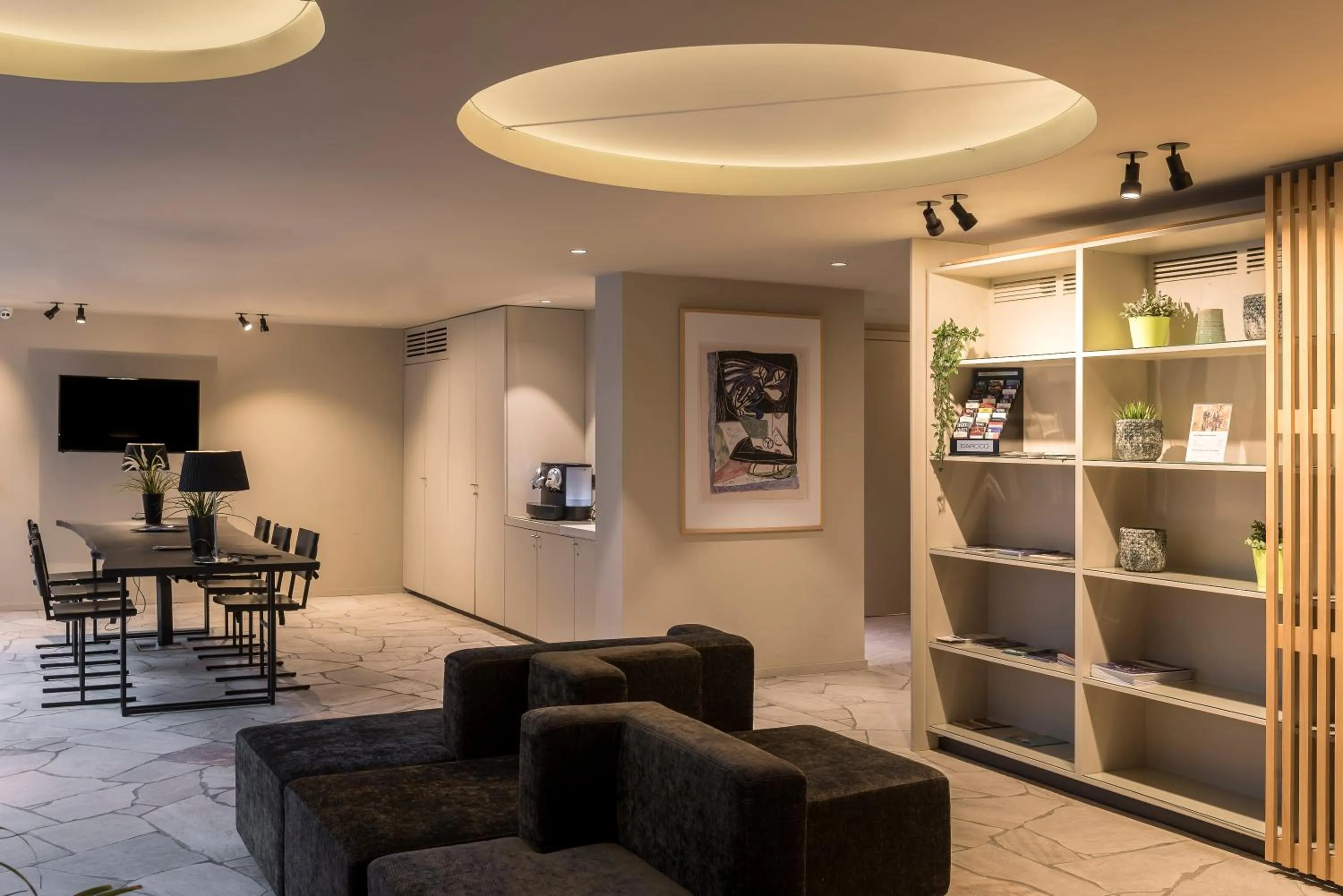 Lobby or reception in PREMIER SUITES Antwerp