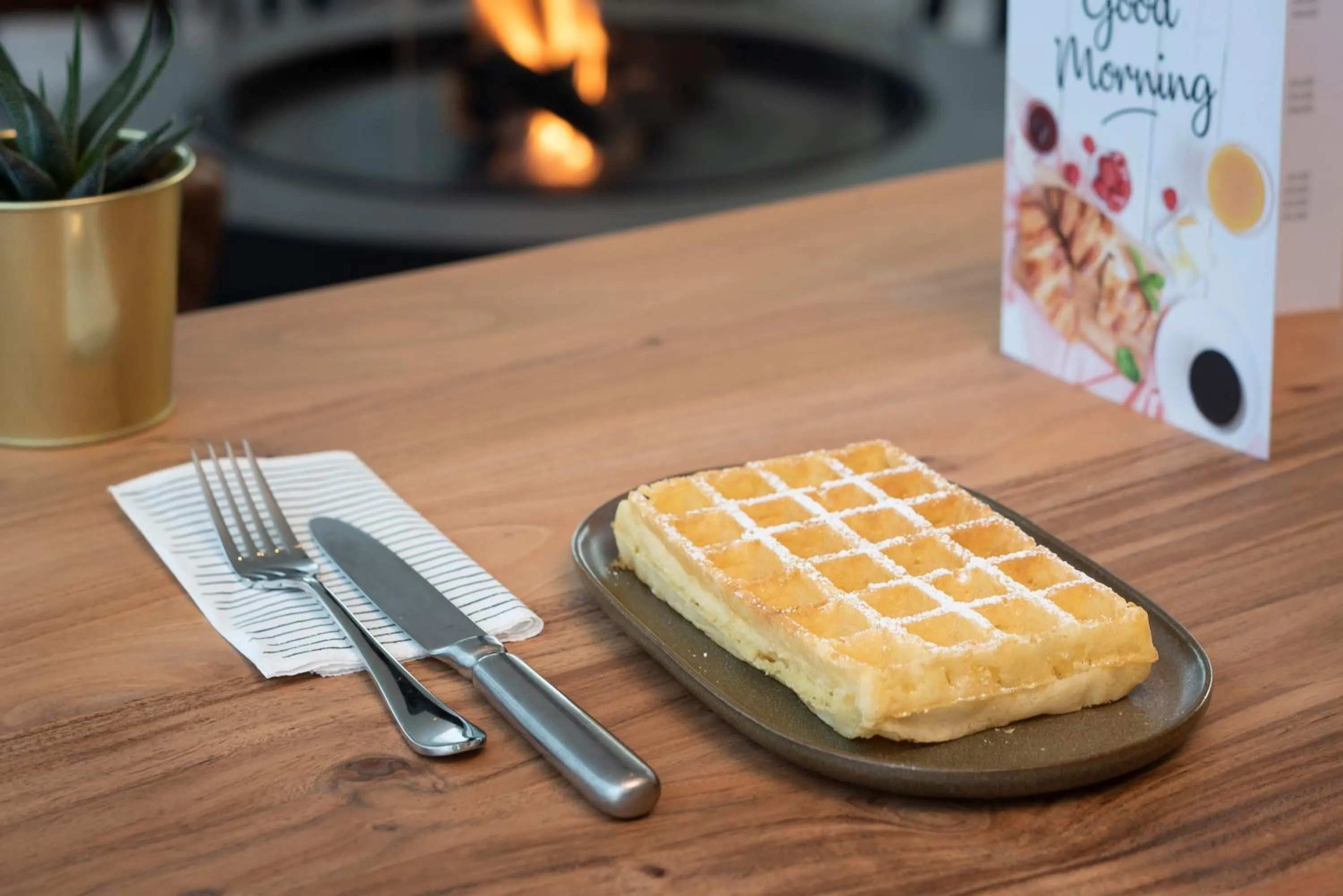 Food close-up in PREMIER SUITES Antwerp