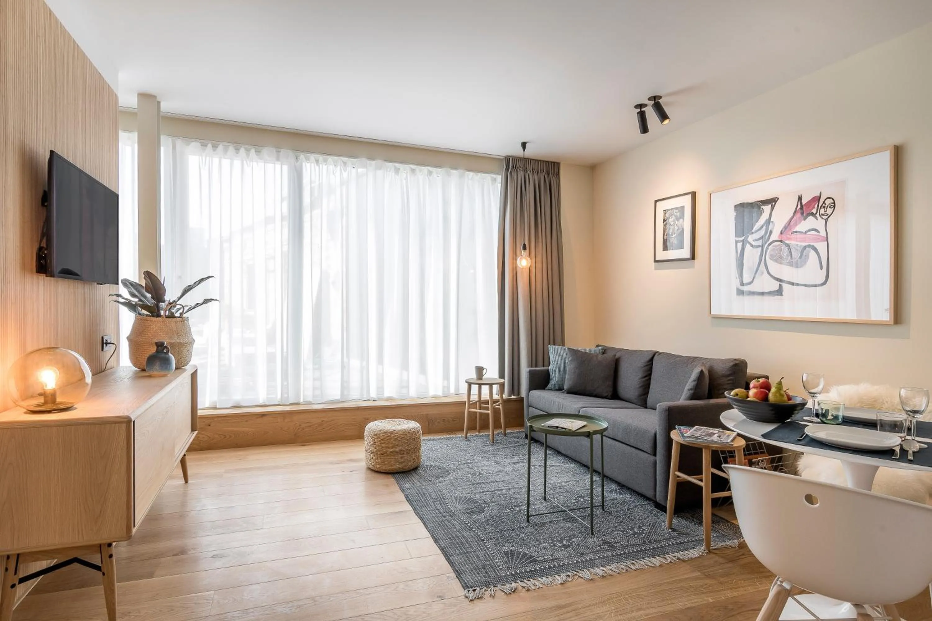 Living room in PREMIER SUITES Antwerp