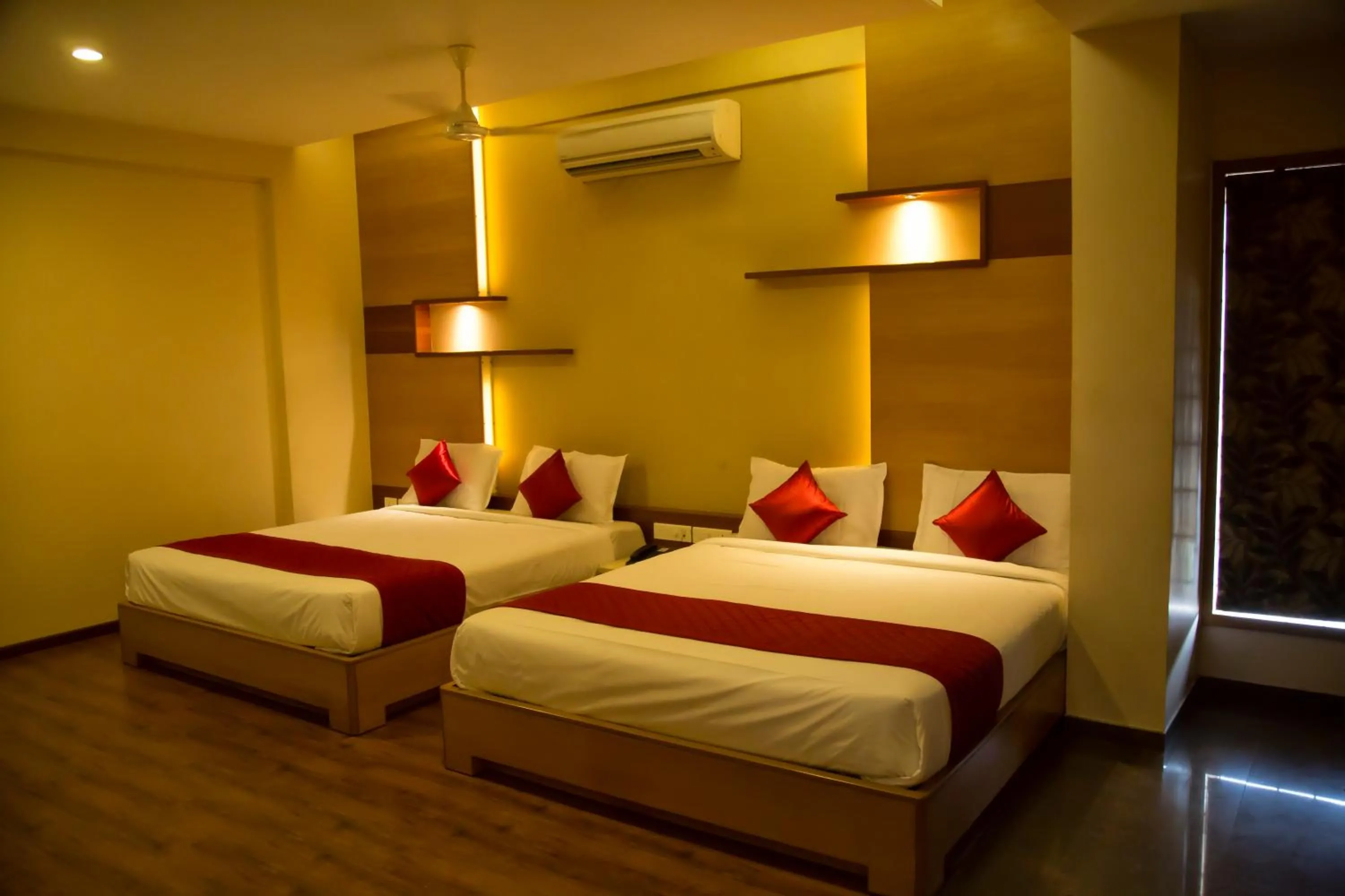 Bed in Hotel Sri Sakthi