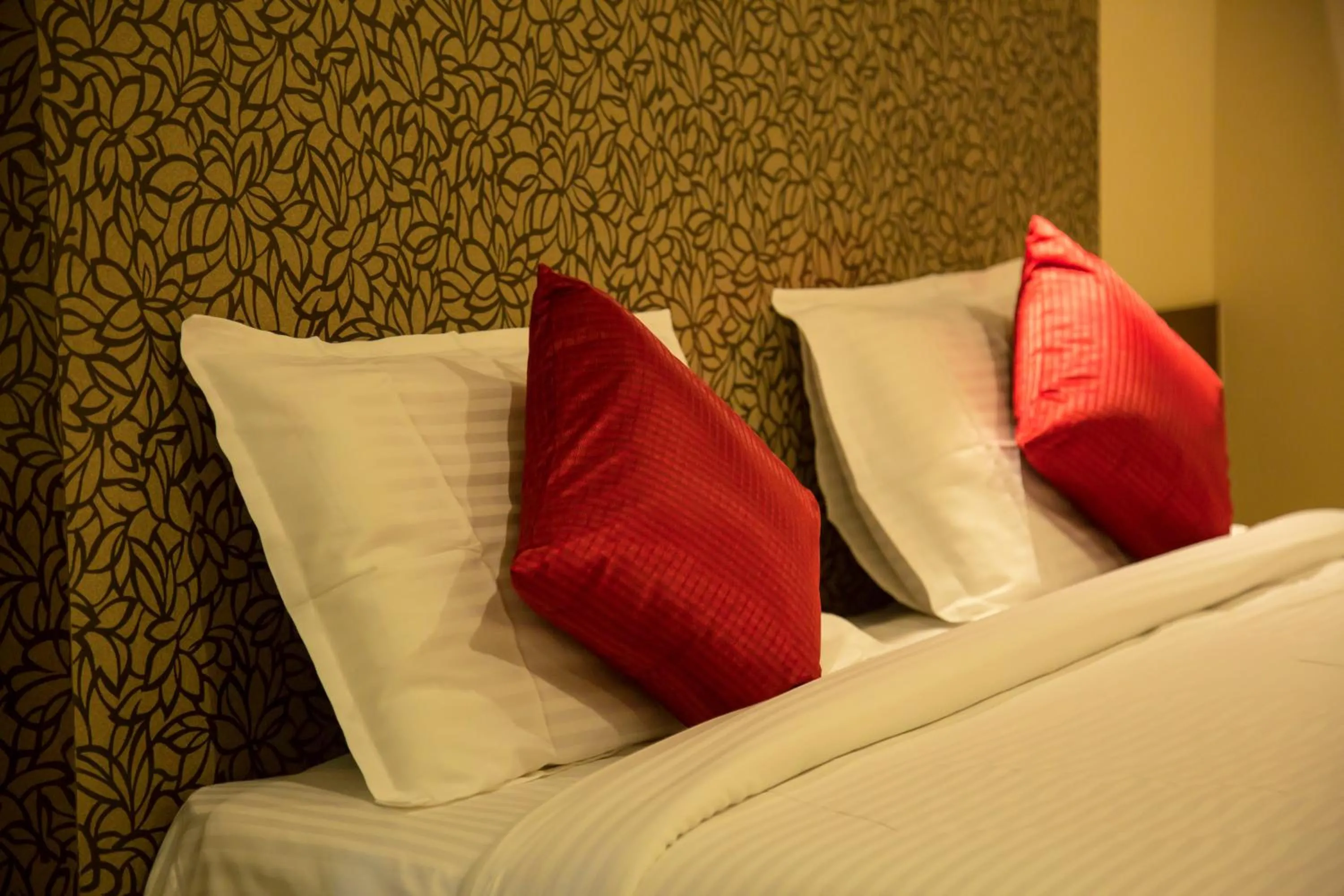 Bed in Hotel Sri Sakthi