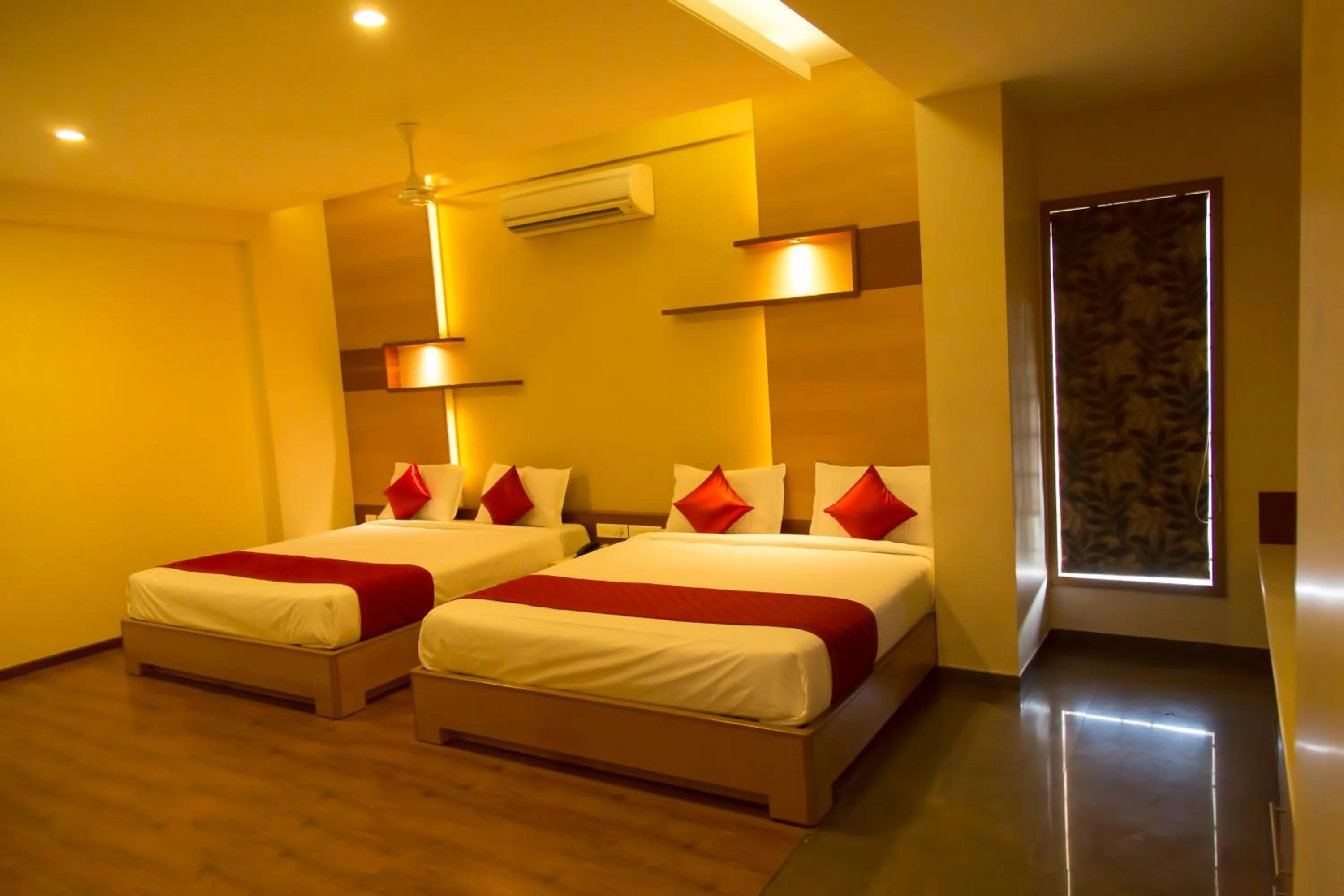 Bed in Hotel Sri Sakthi