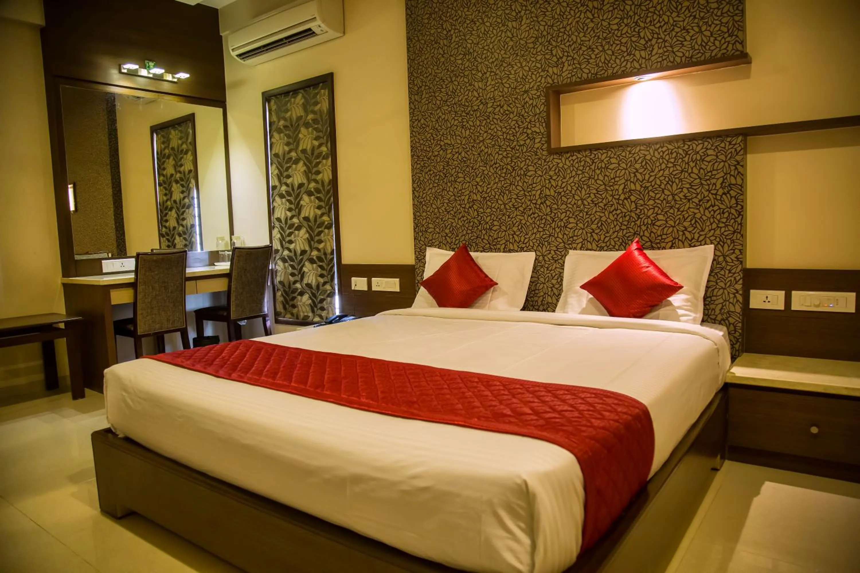 Bed in Hotel Sri Sakthi