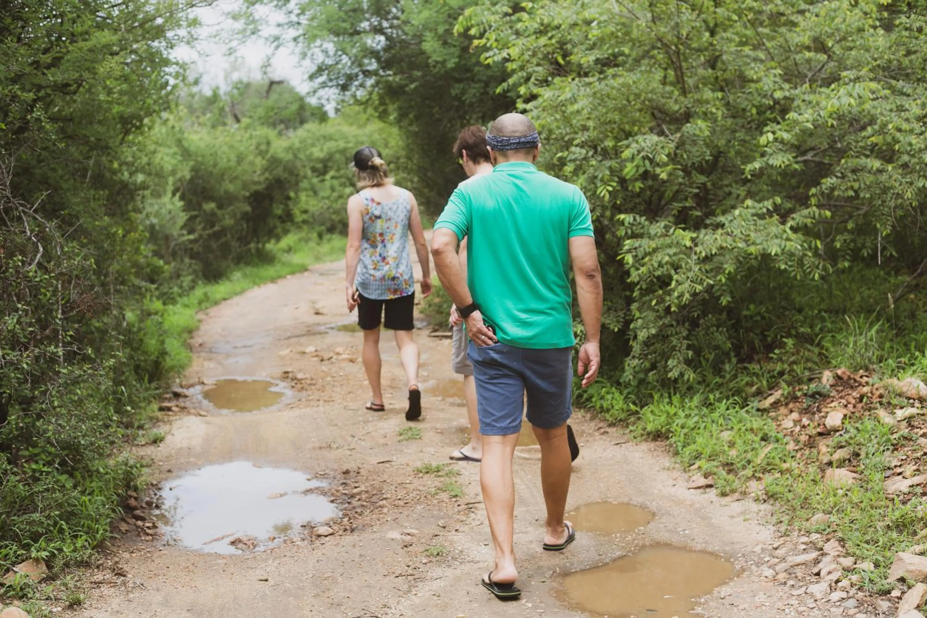 People in Imbube Safari Lodge