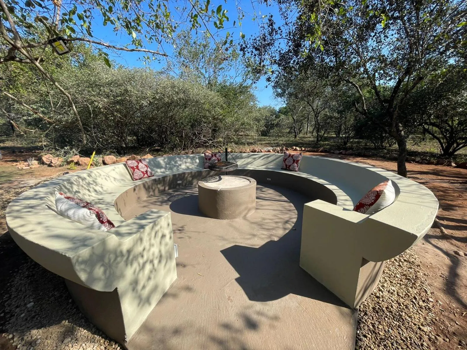 BBQ facilities in Imbube Safari Lodge