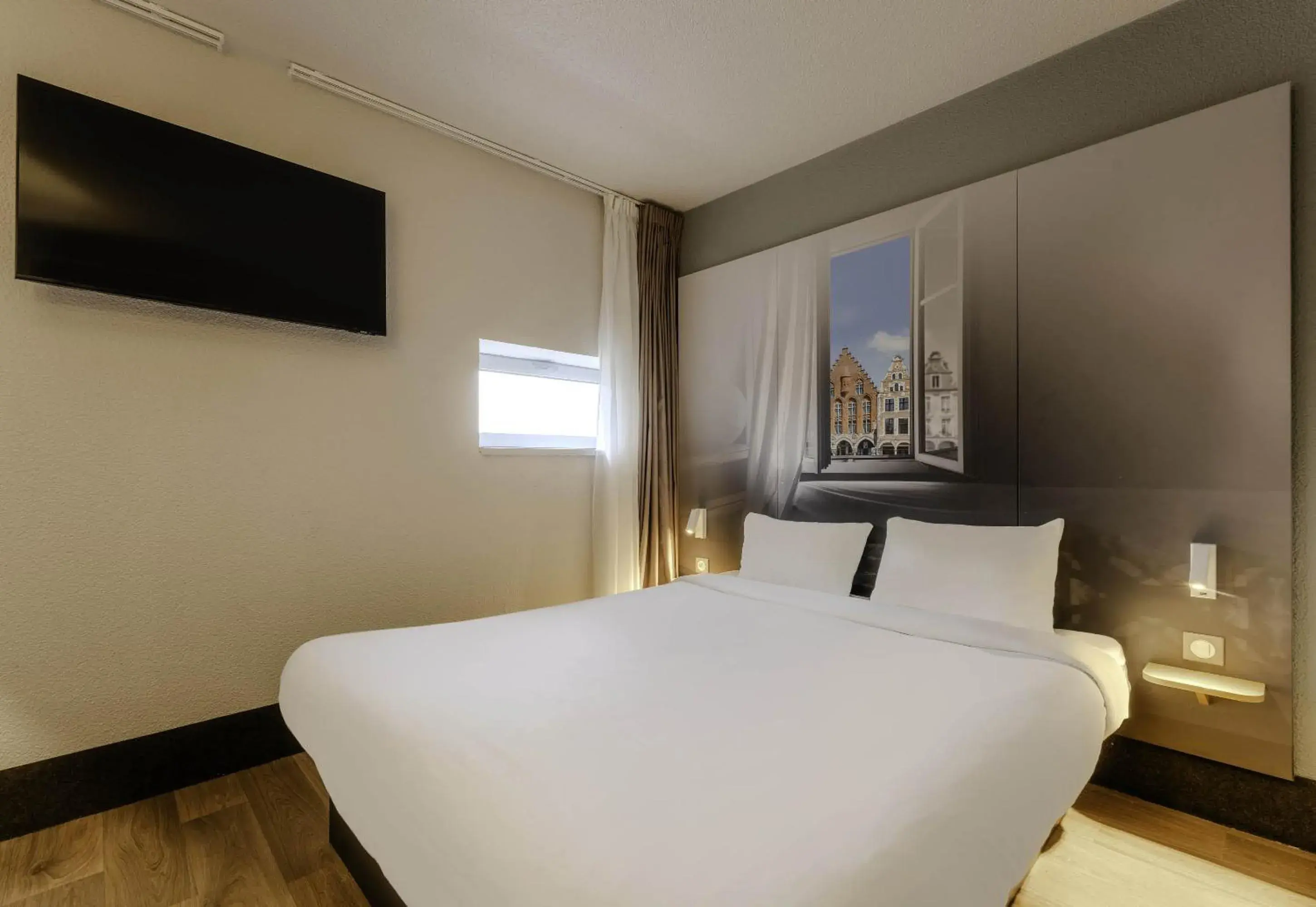 Bedroom, Bed in B&B HOTEL Arras Bedroom, Bed in B&B HOTEL Arras