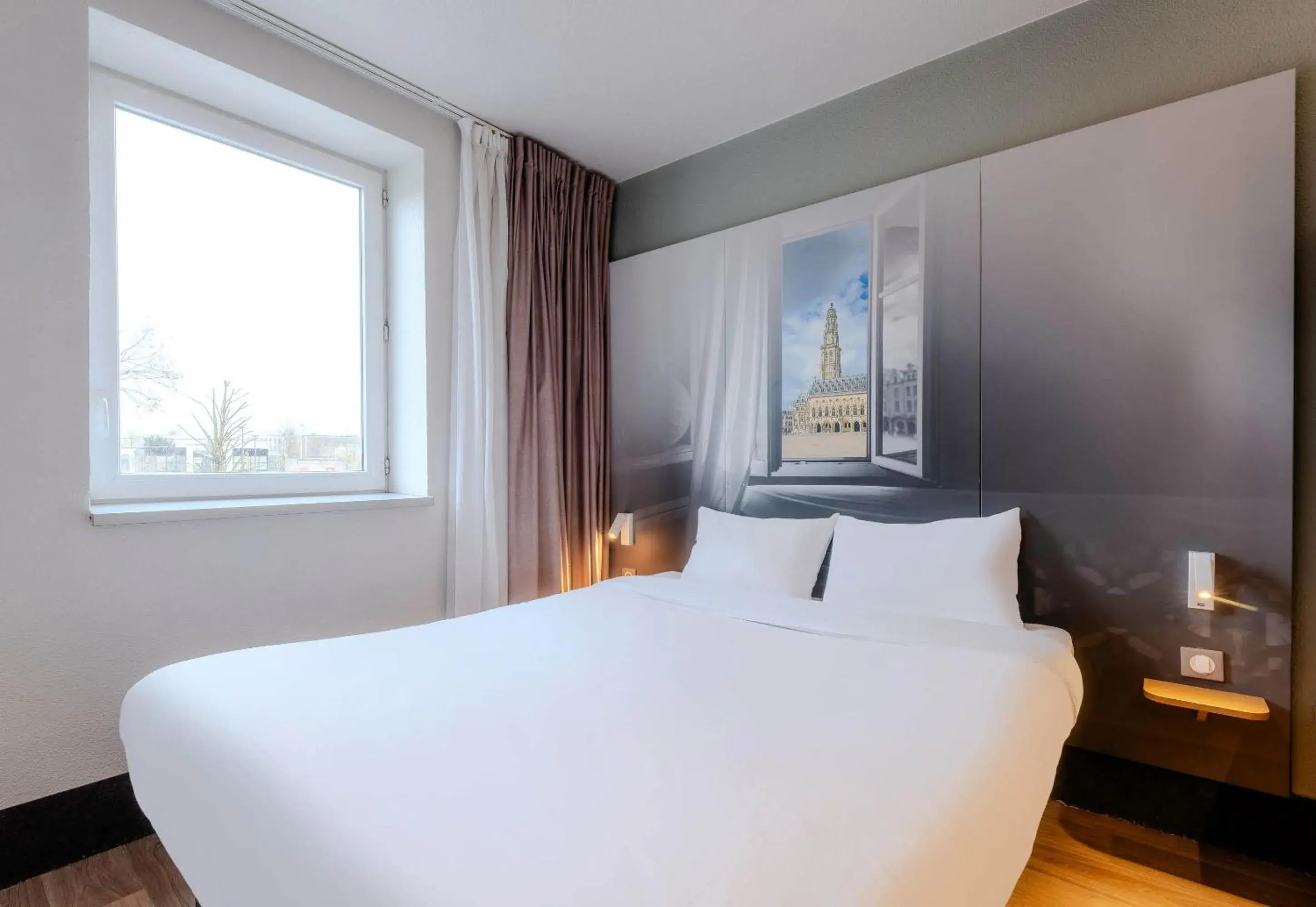 Bedroom, Bed in B&B HOTEL Arras Bedroom, Bed in B&B HOTEL Arras