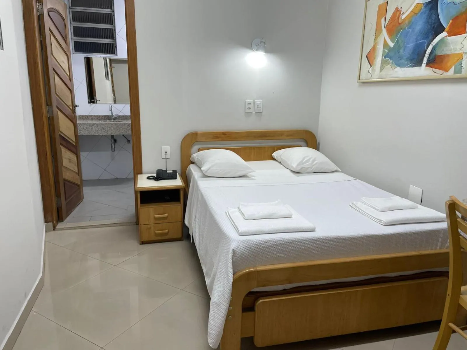 Bed in Missouri Hotel