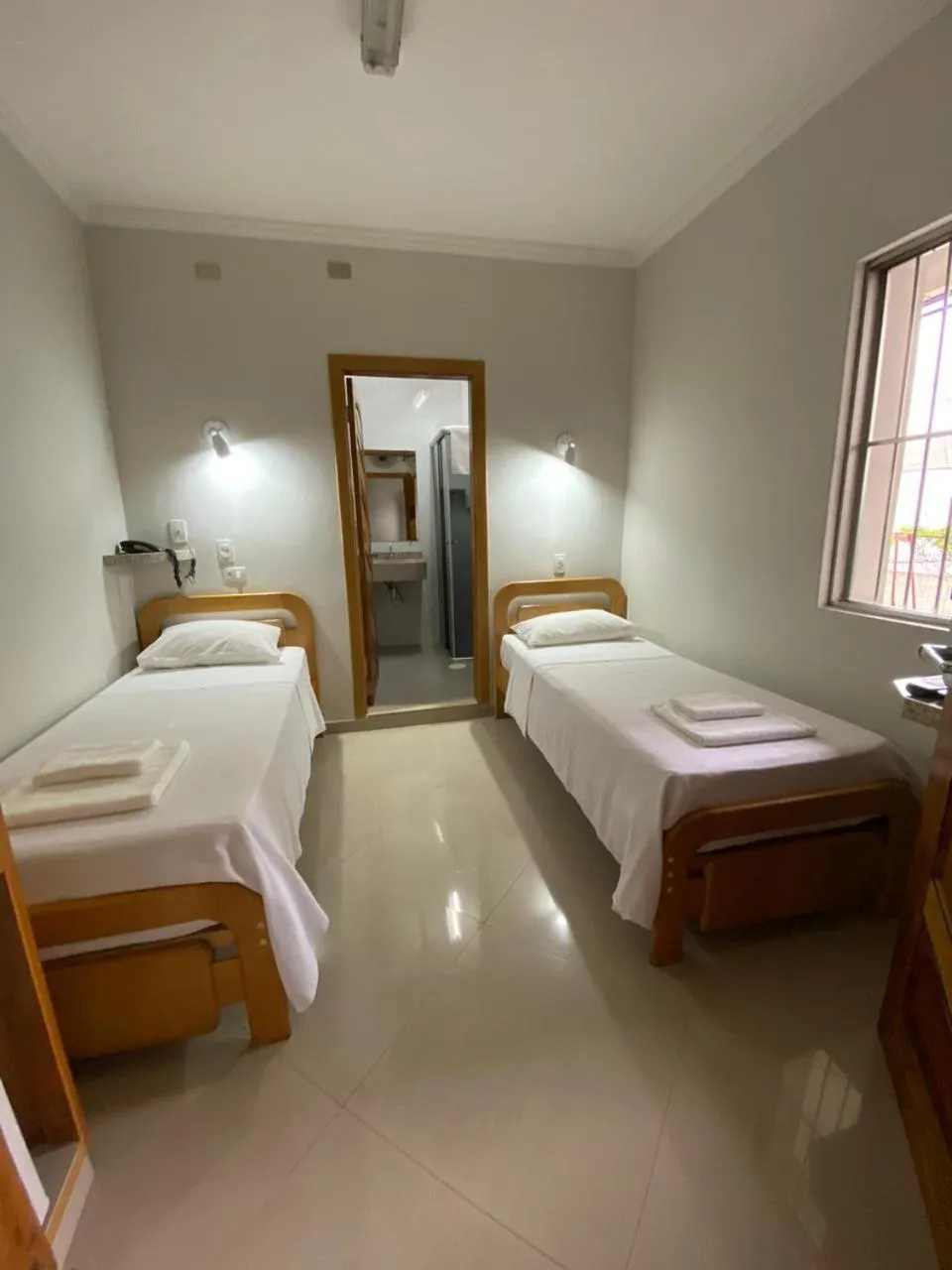 Bed in Missouri Hotel