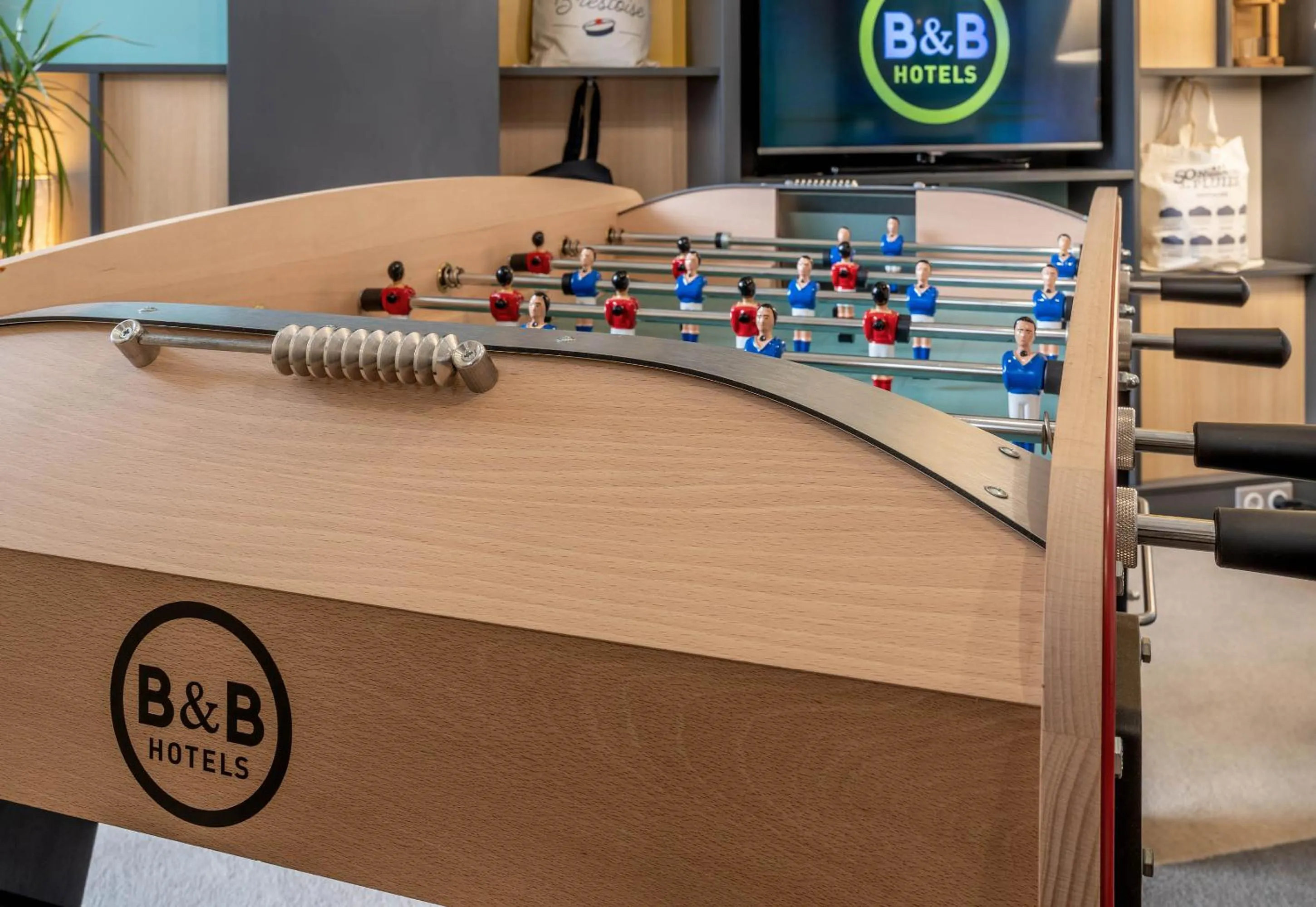 Living room in B&B HOTEL Brest Port du Moulin Blanc