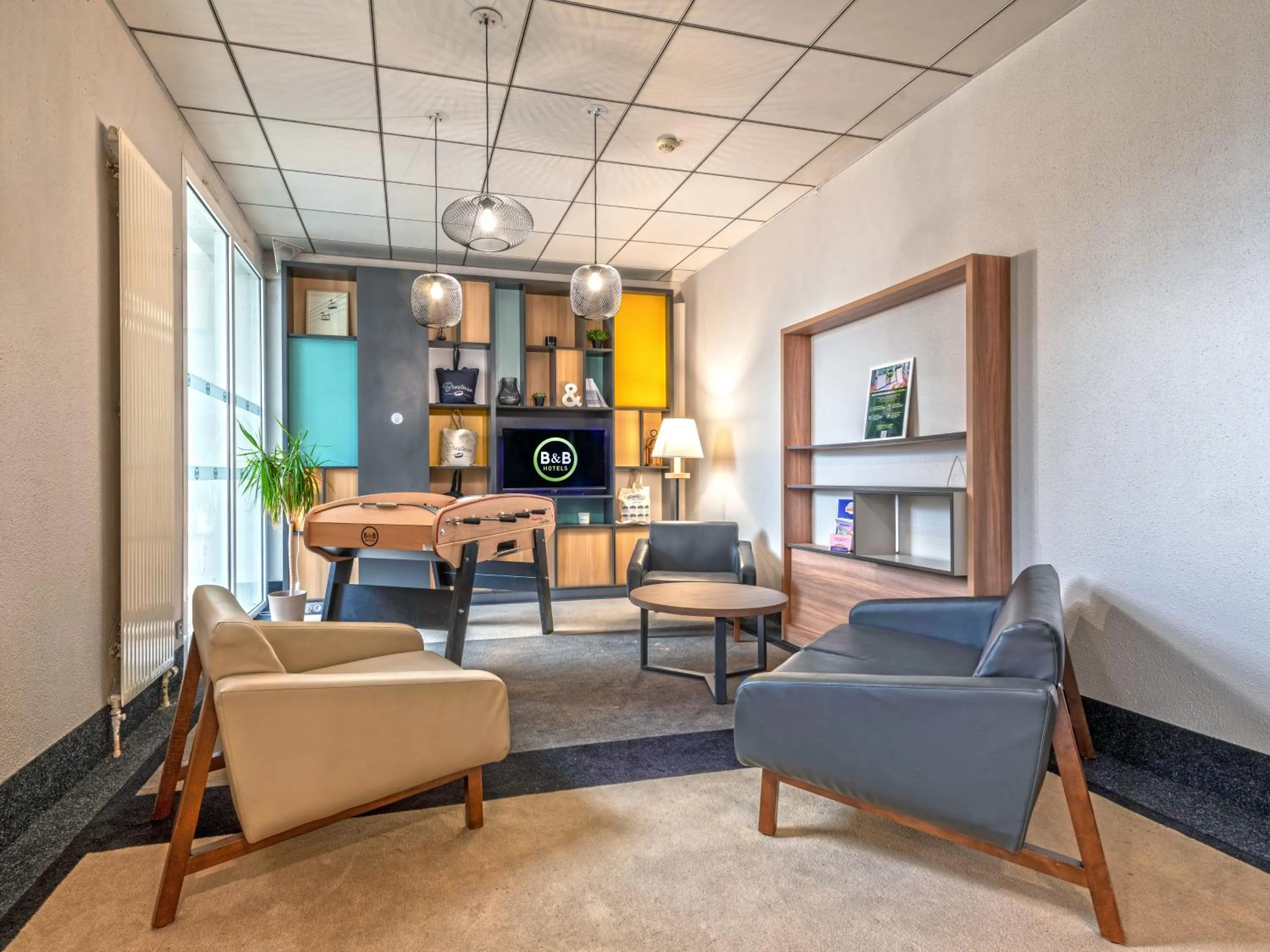 Game Room in B&B HOTEL Brest Port du Moulin Blanc