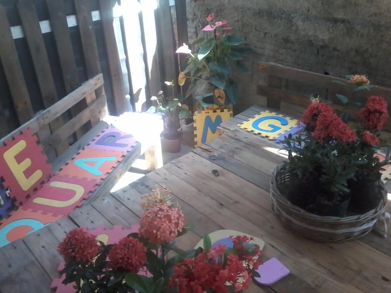 Decorative detail in Meu Quarto no Rio de Janeiro