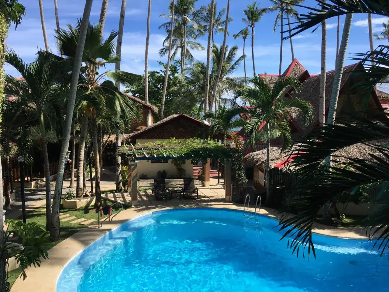 Pool view in Pyramid Resort Pool view in Pyramid Resort