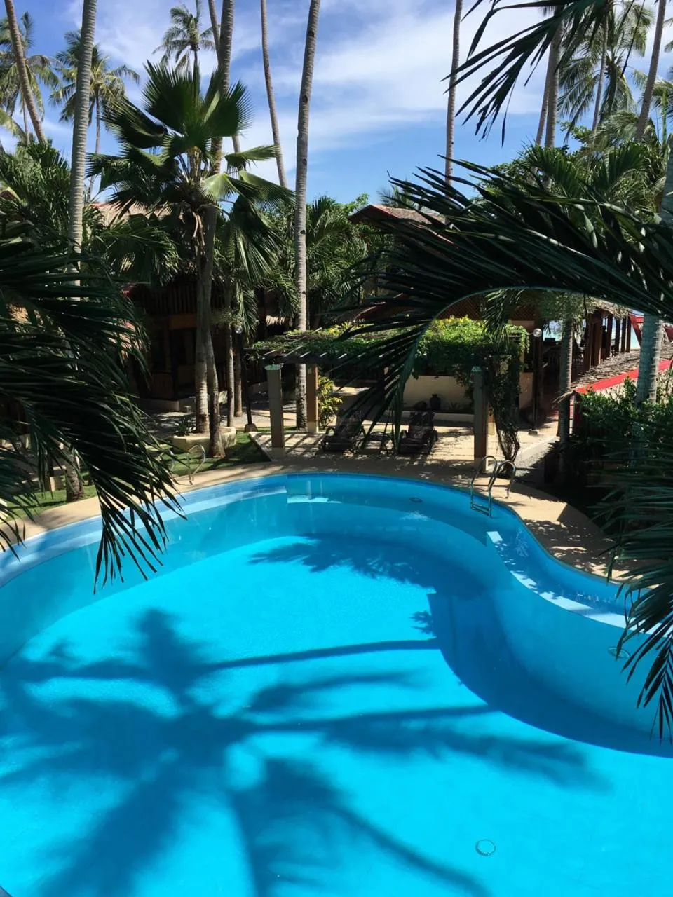 Swimming pool in Pyramid Resort