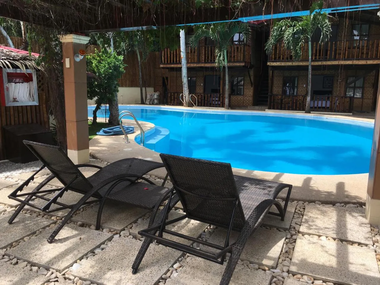 Swimming pool in Pyramid Resort