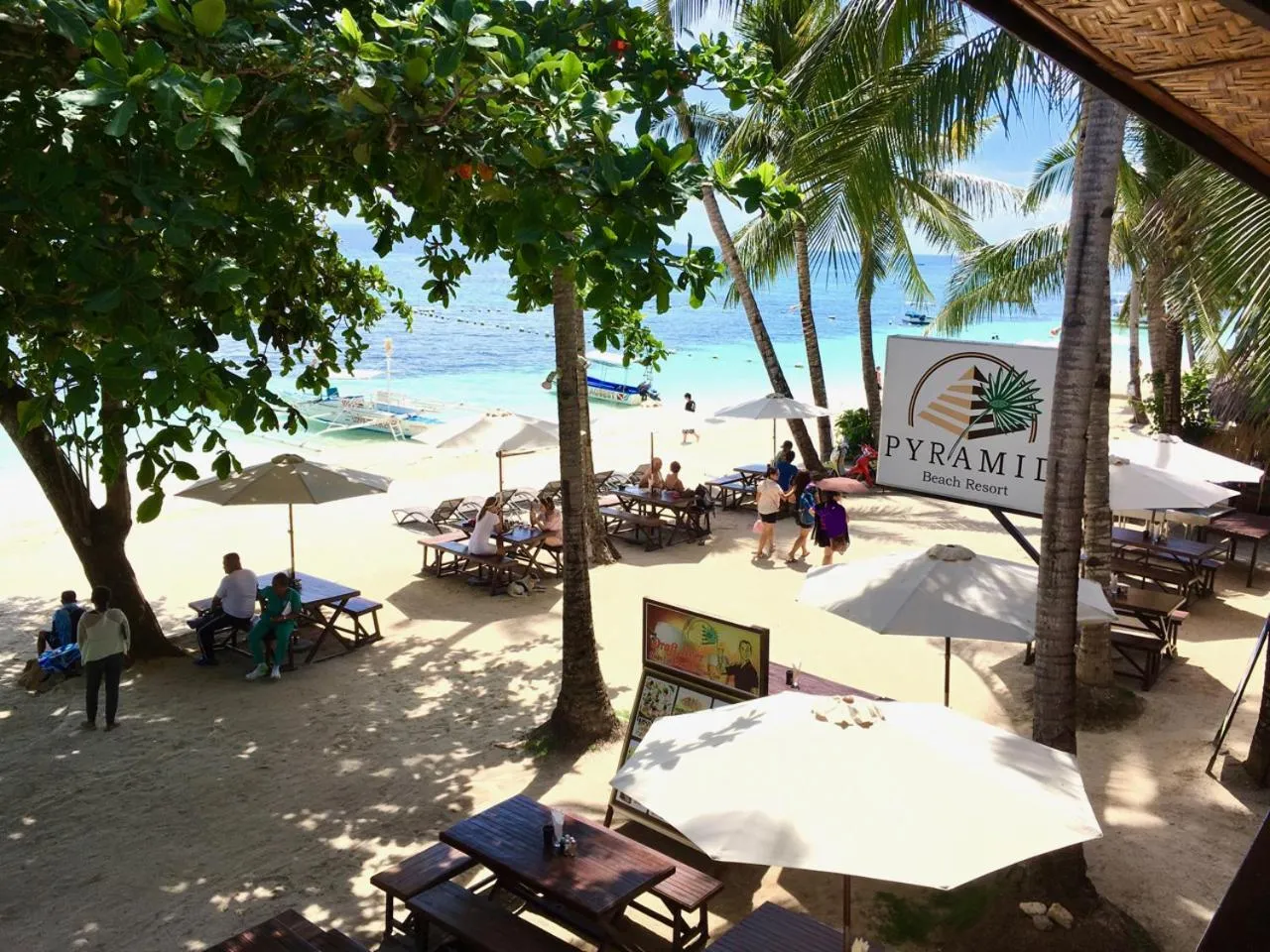 Sea view in Pyramid Resort