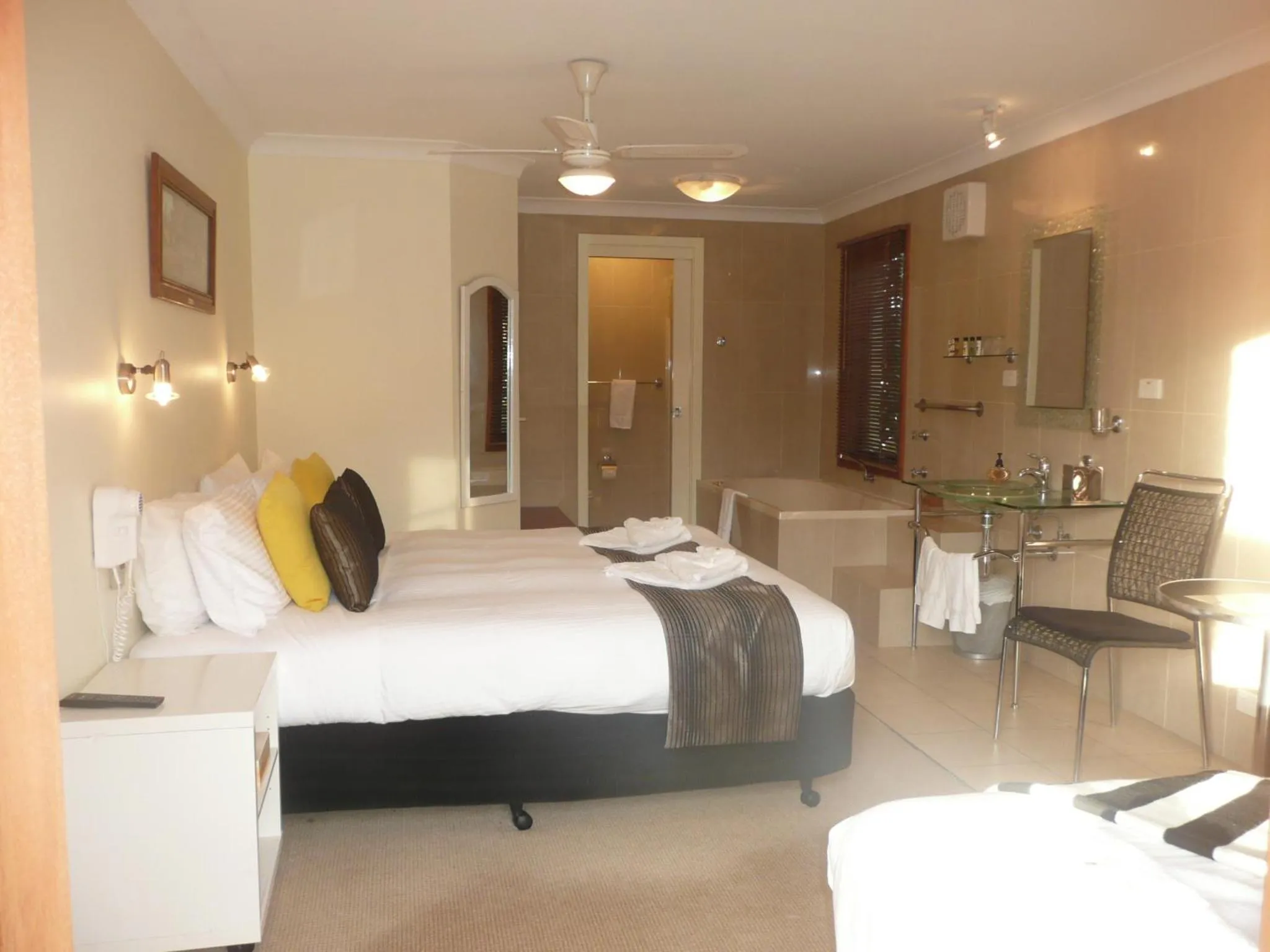 Bed in Getaway Inn Boutique Guest house