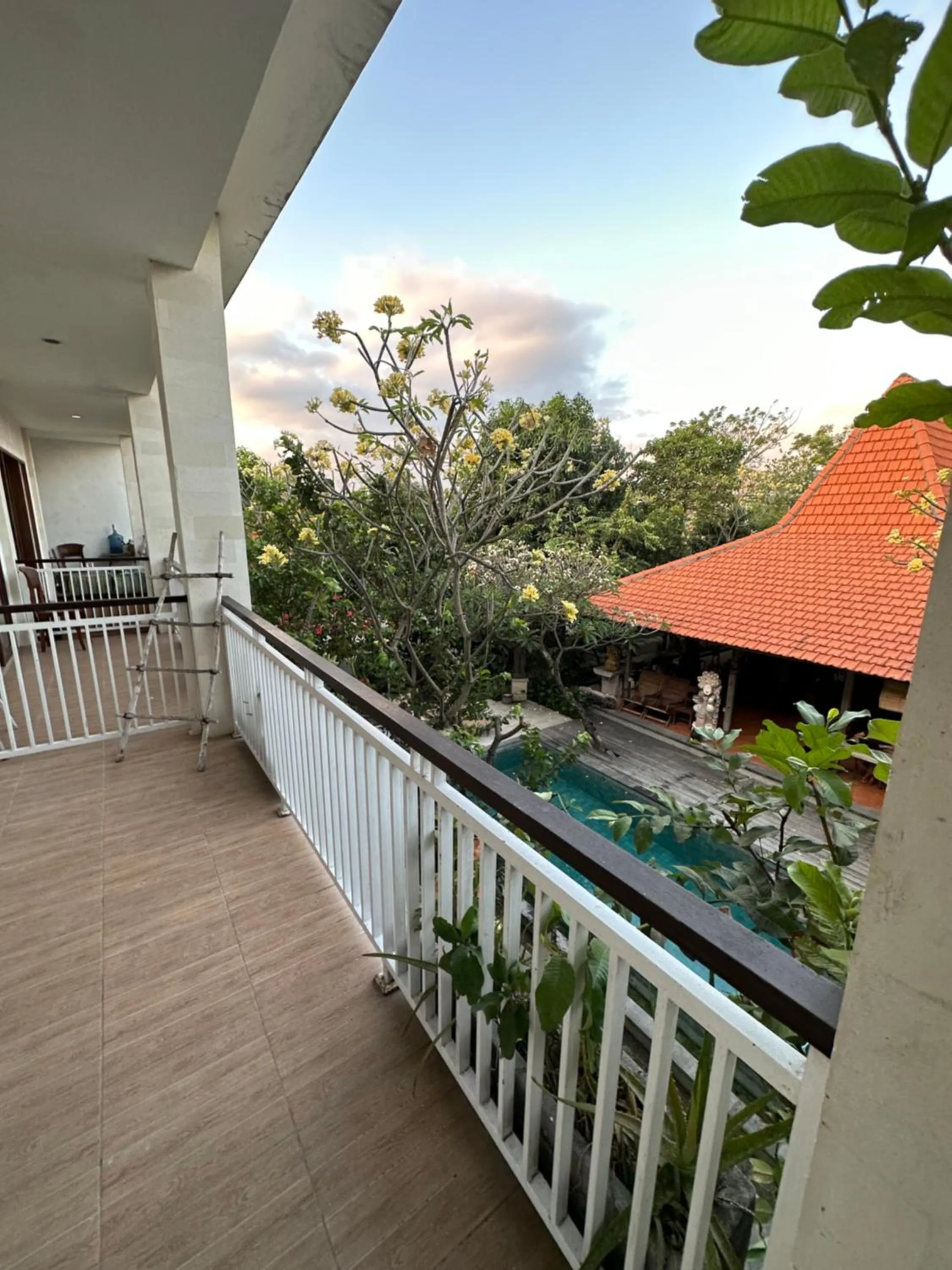 Balcony/Terrace in Diuma residence yoga meditation retreat and healing Center
