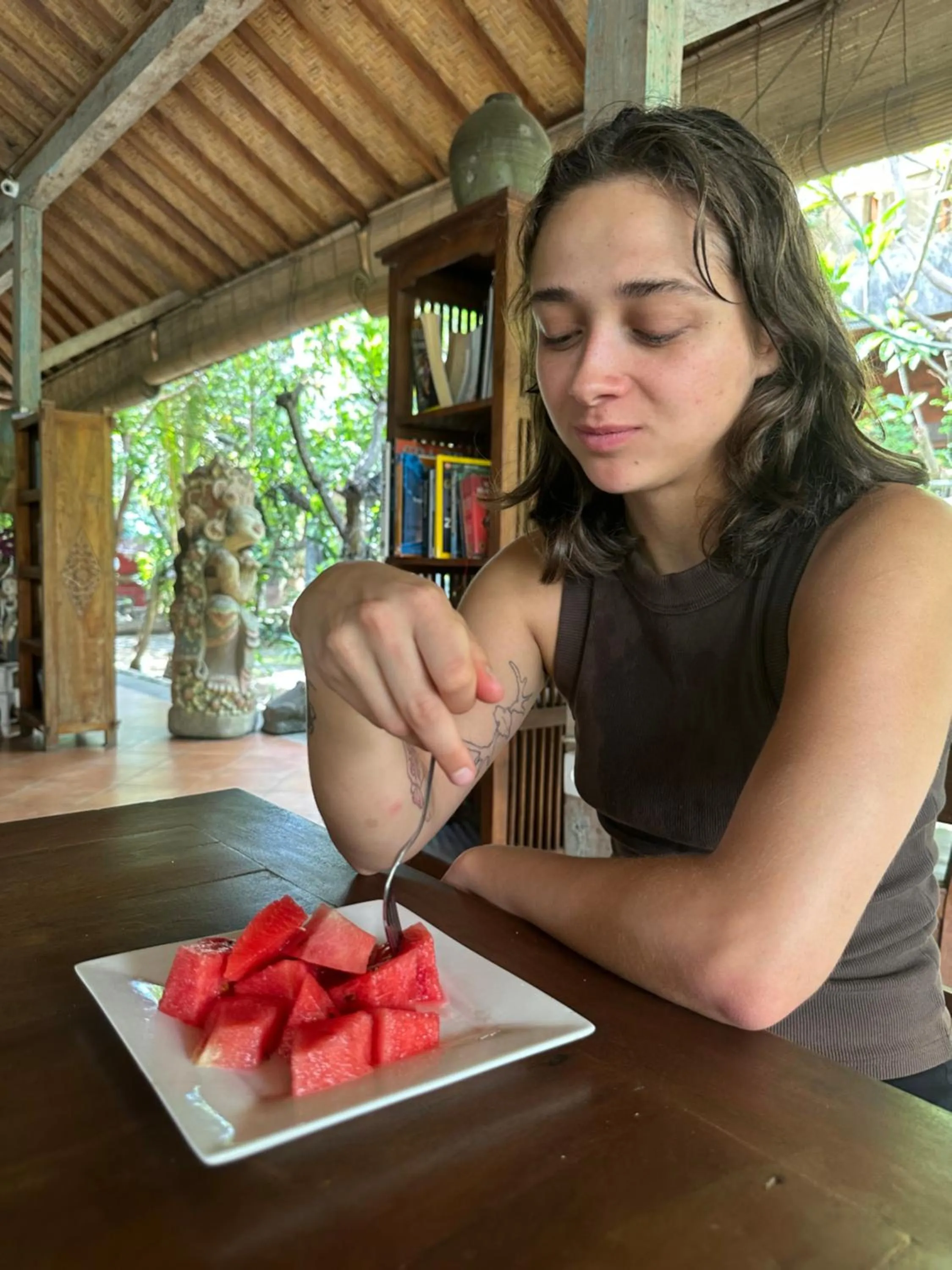 People in Diuma residence yoga meditation retreat and healing Center