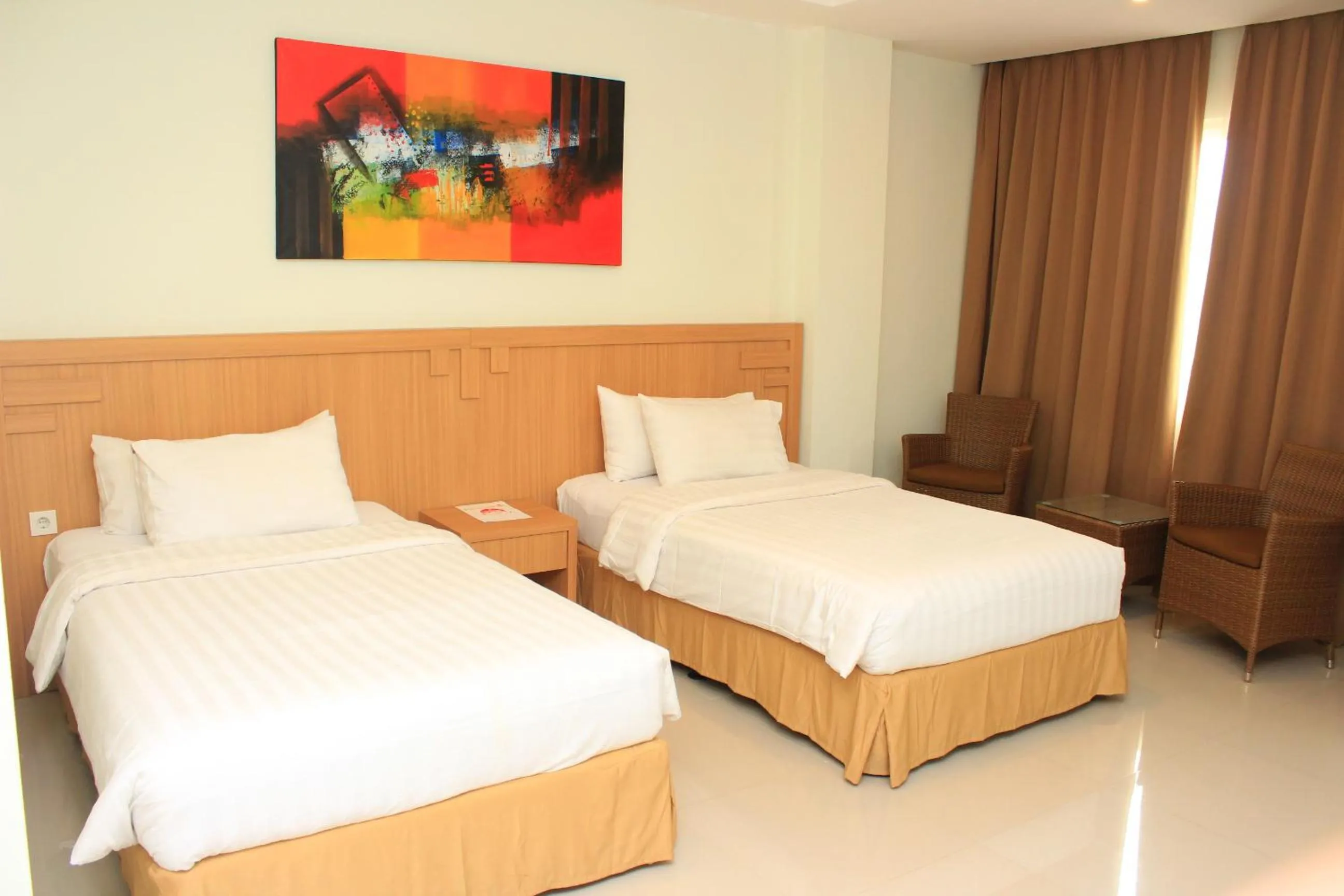 Bedroom, Bed in Naka Hotel Kupang