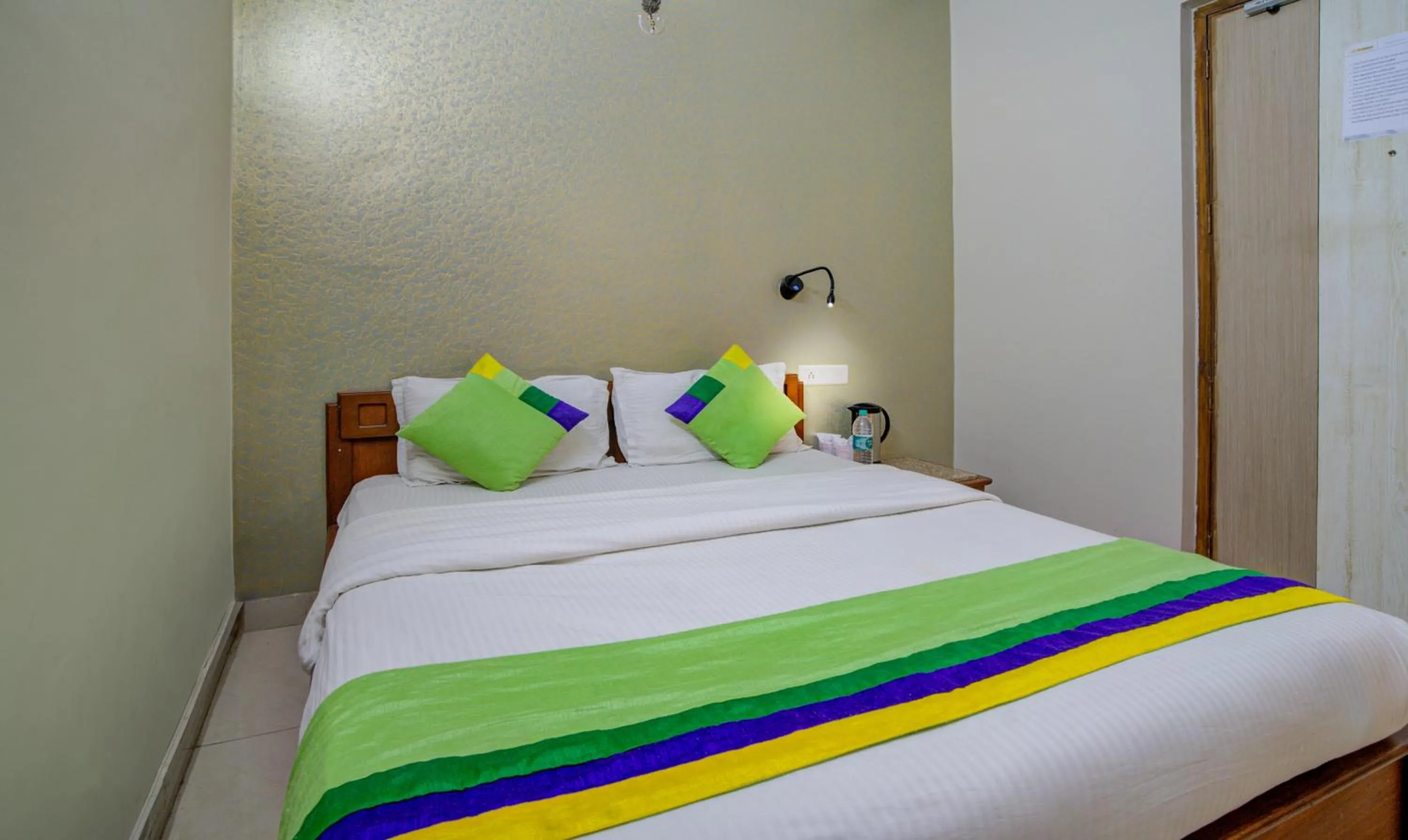 Bedroom, Bed in Treebo Bliss