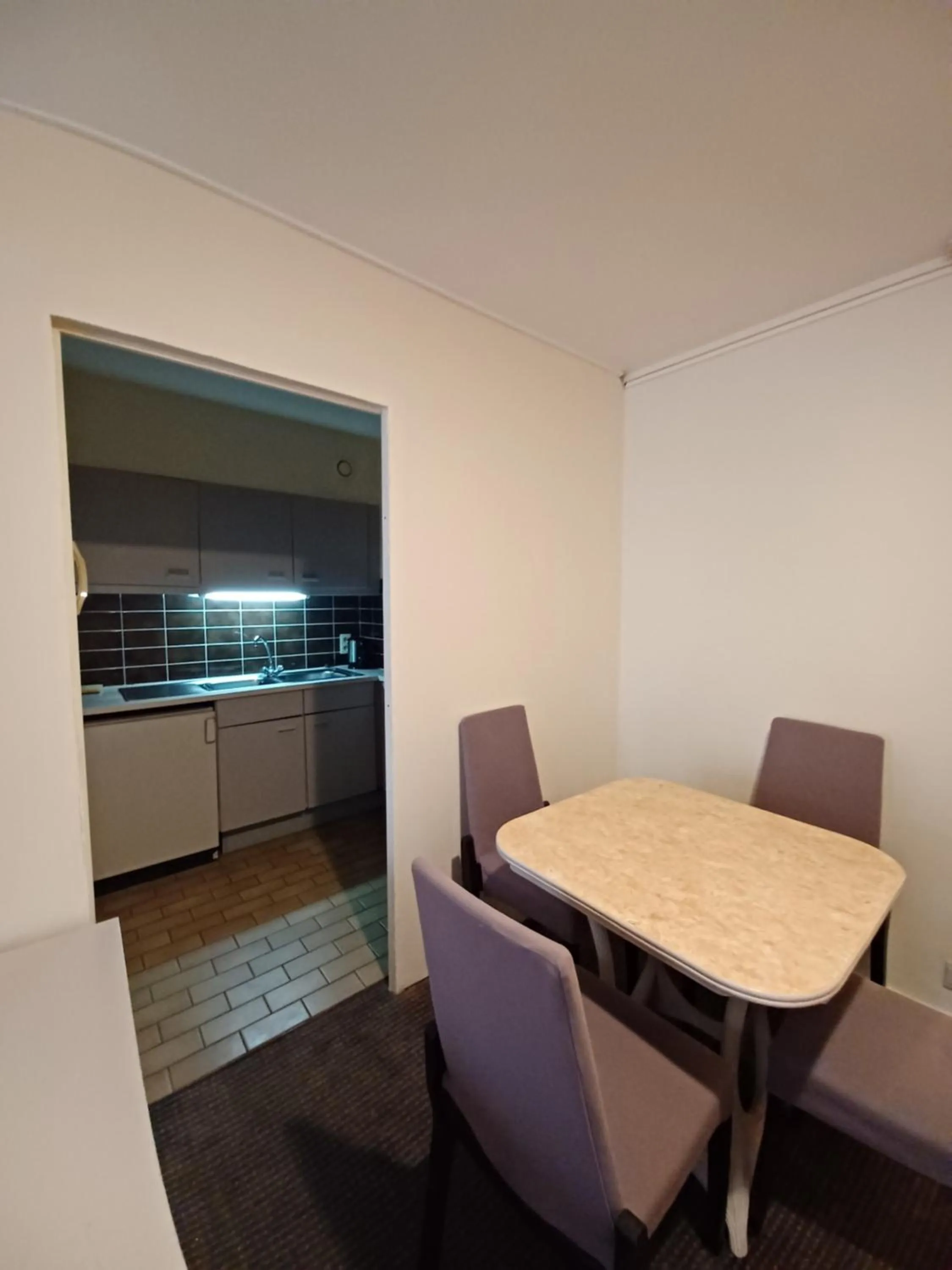 Kitchen or kitchenette in Hotel Koffieboontje