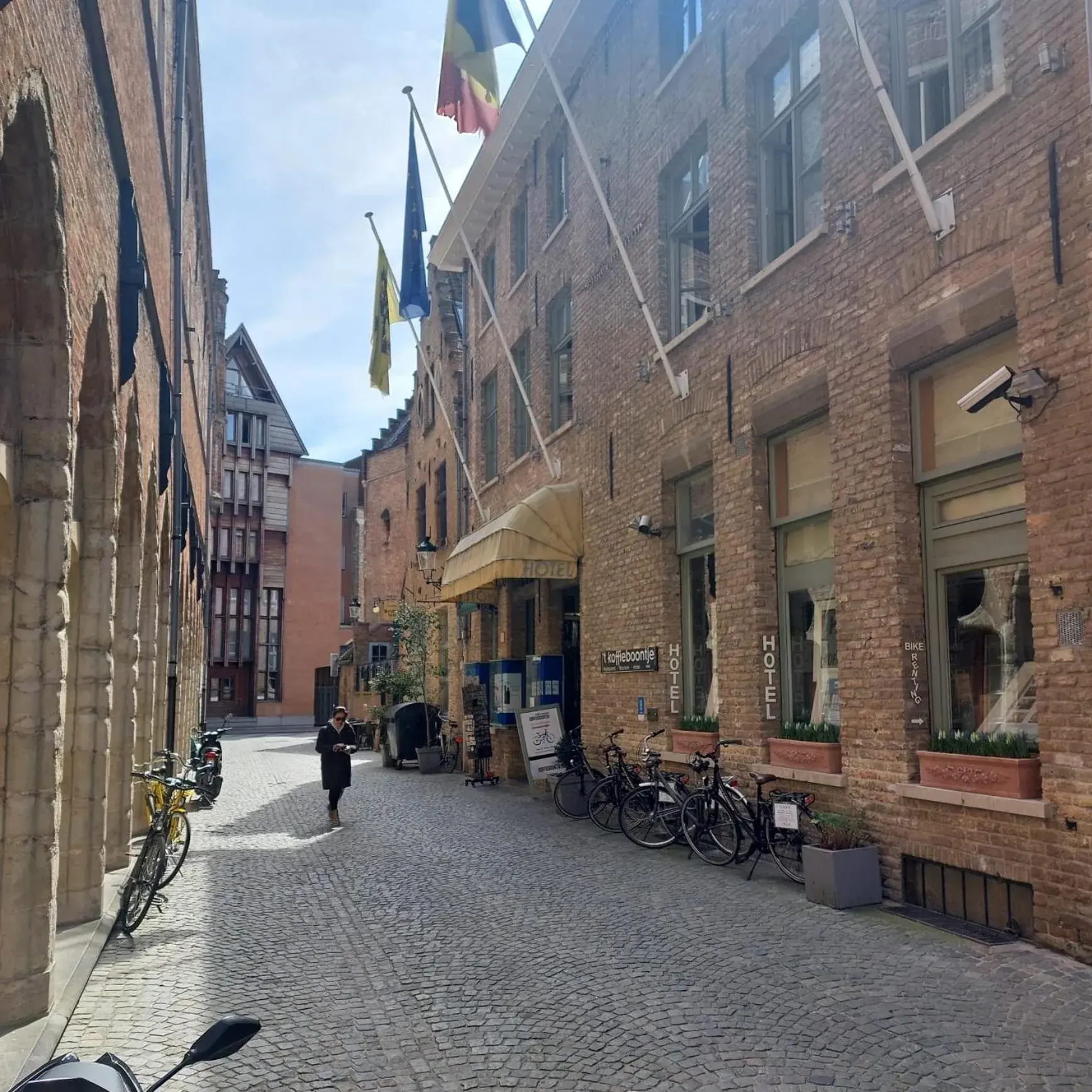 Property building in Hotel Koffieboontje Property building in Hotel Koffieboontje