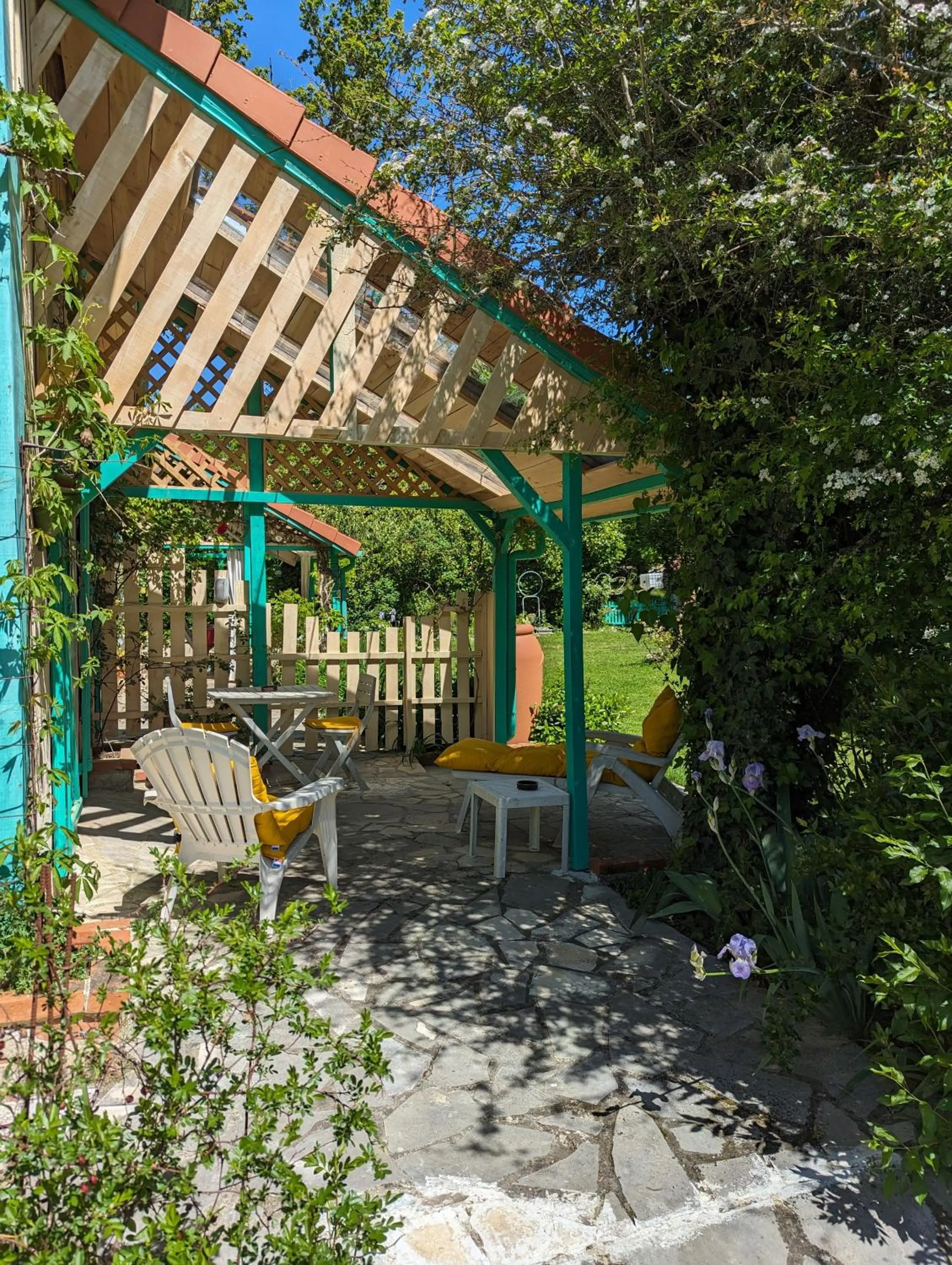 Patio in Les Hôtes Landes