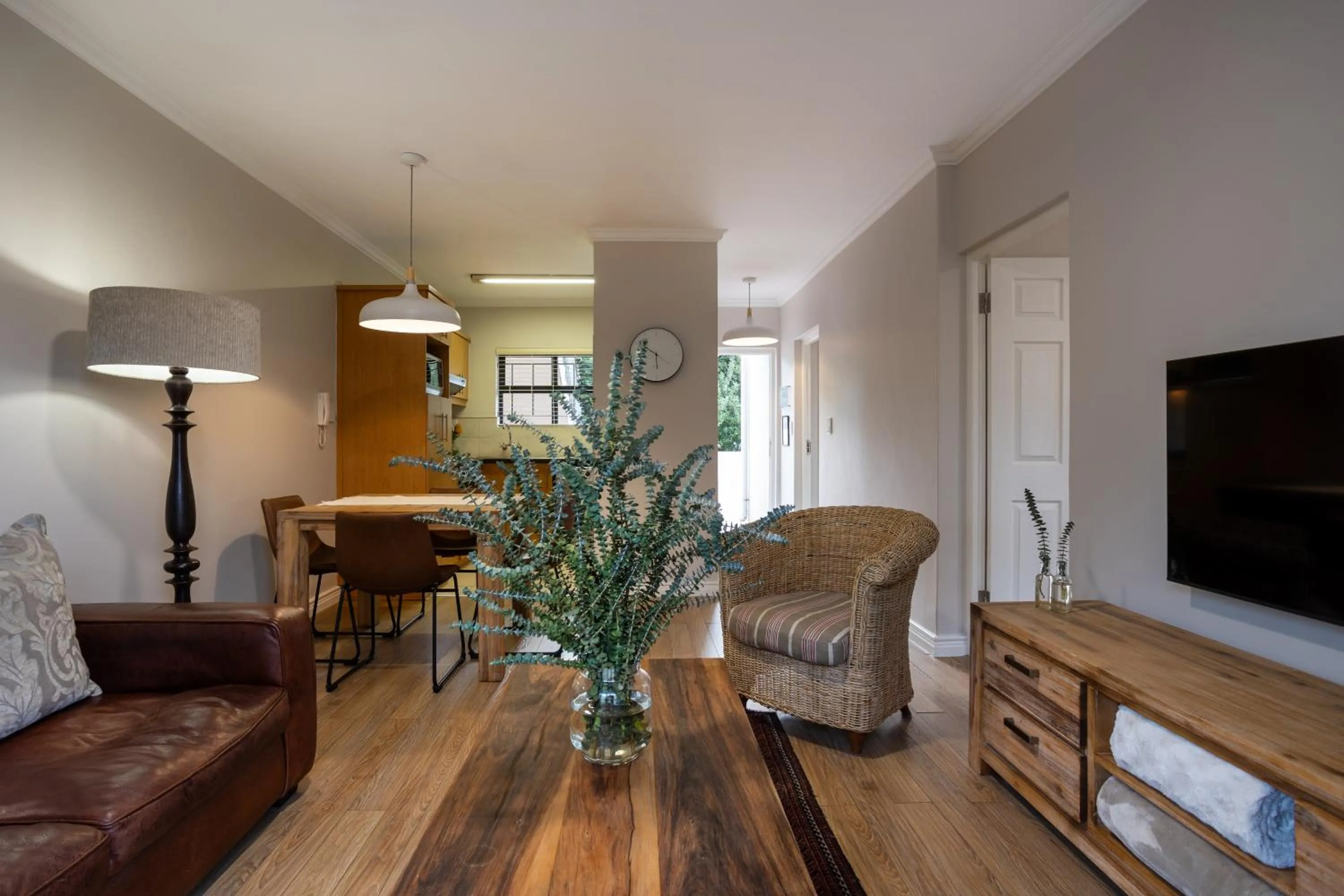 Living room in Vino Self Catering Apartment
