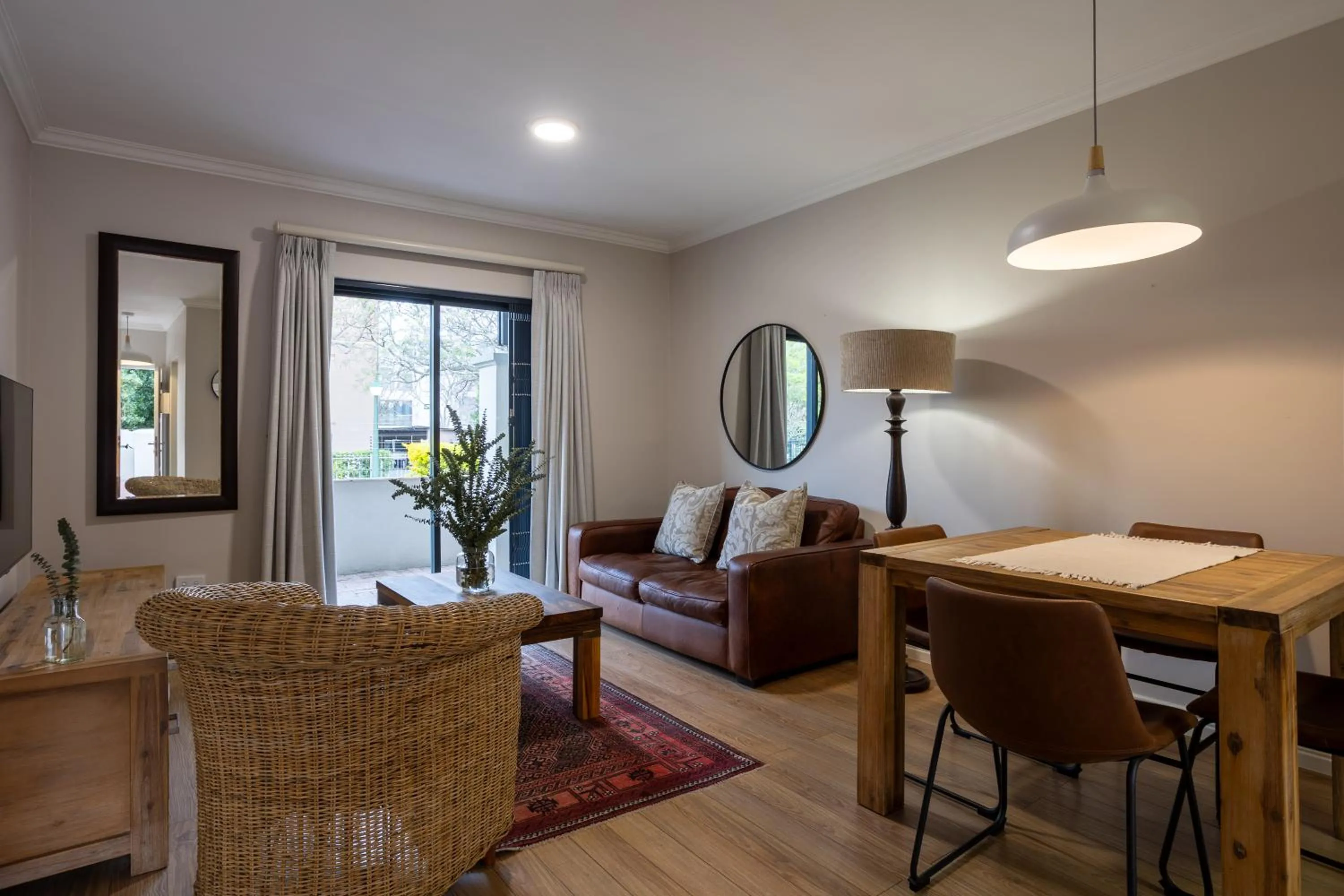 Living room in Vino Self Catering Apartment