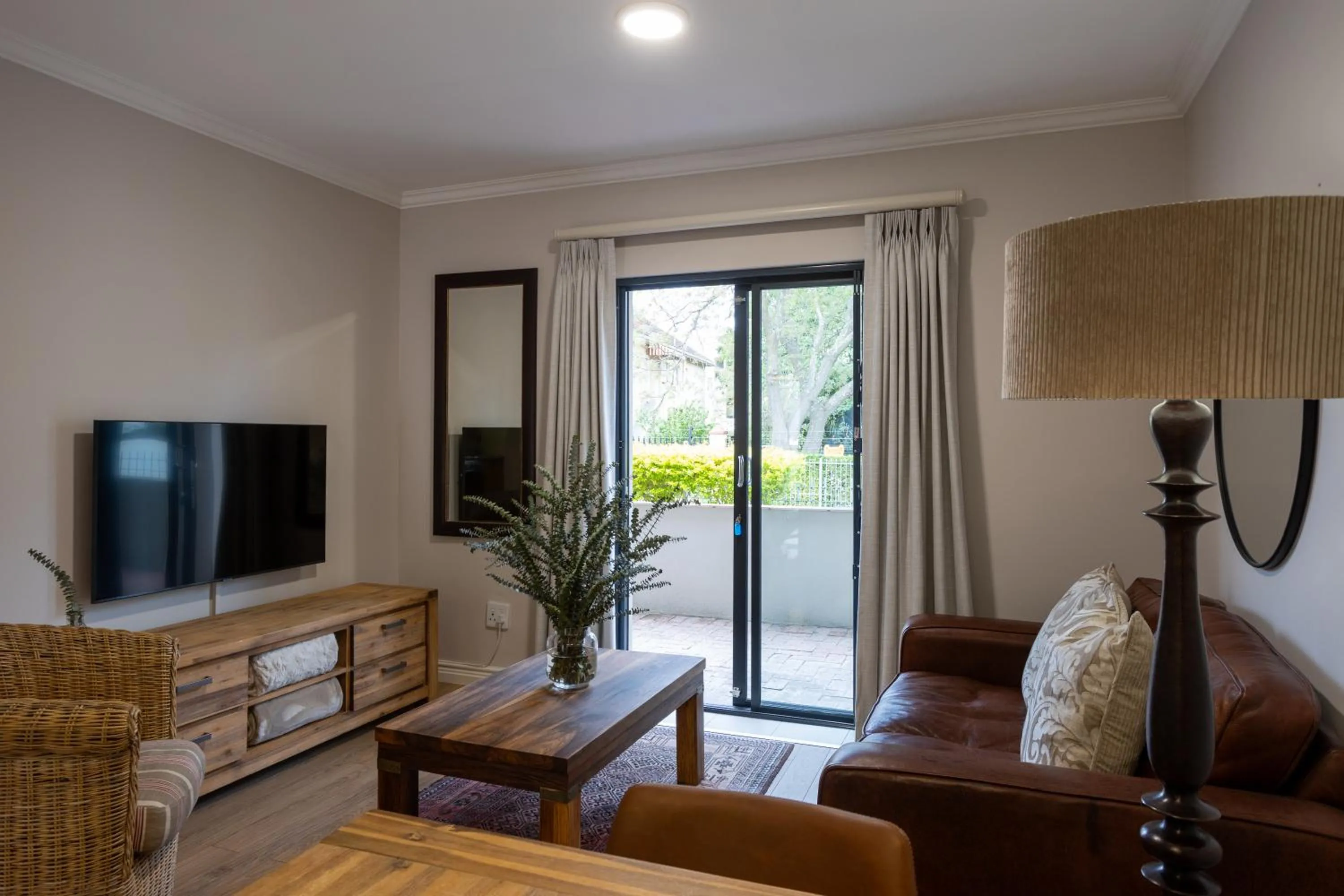 Living room in Vino Self Catering Apartment