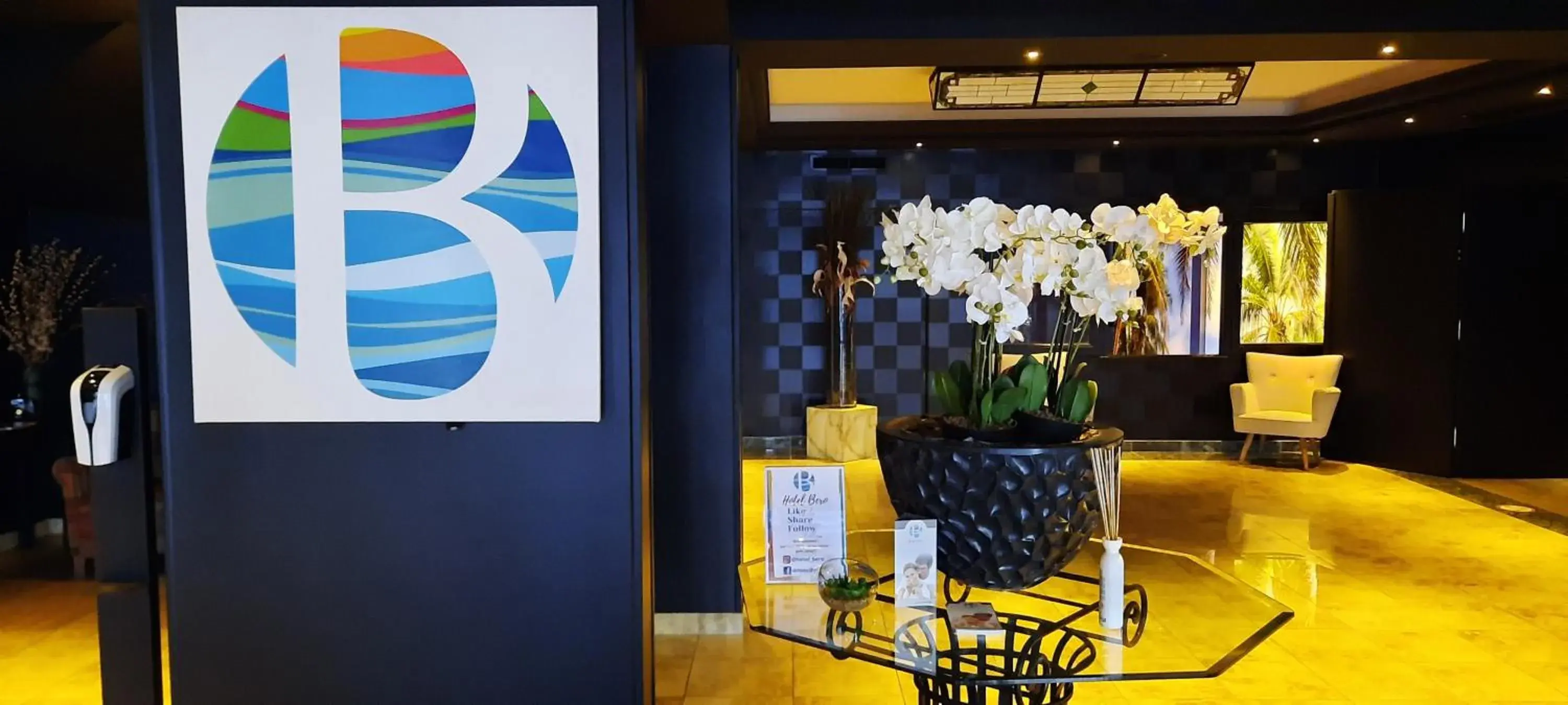 Lobby or reception in Hotel Bero Lobby or reception in Hotel Bero