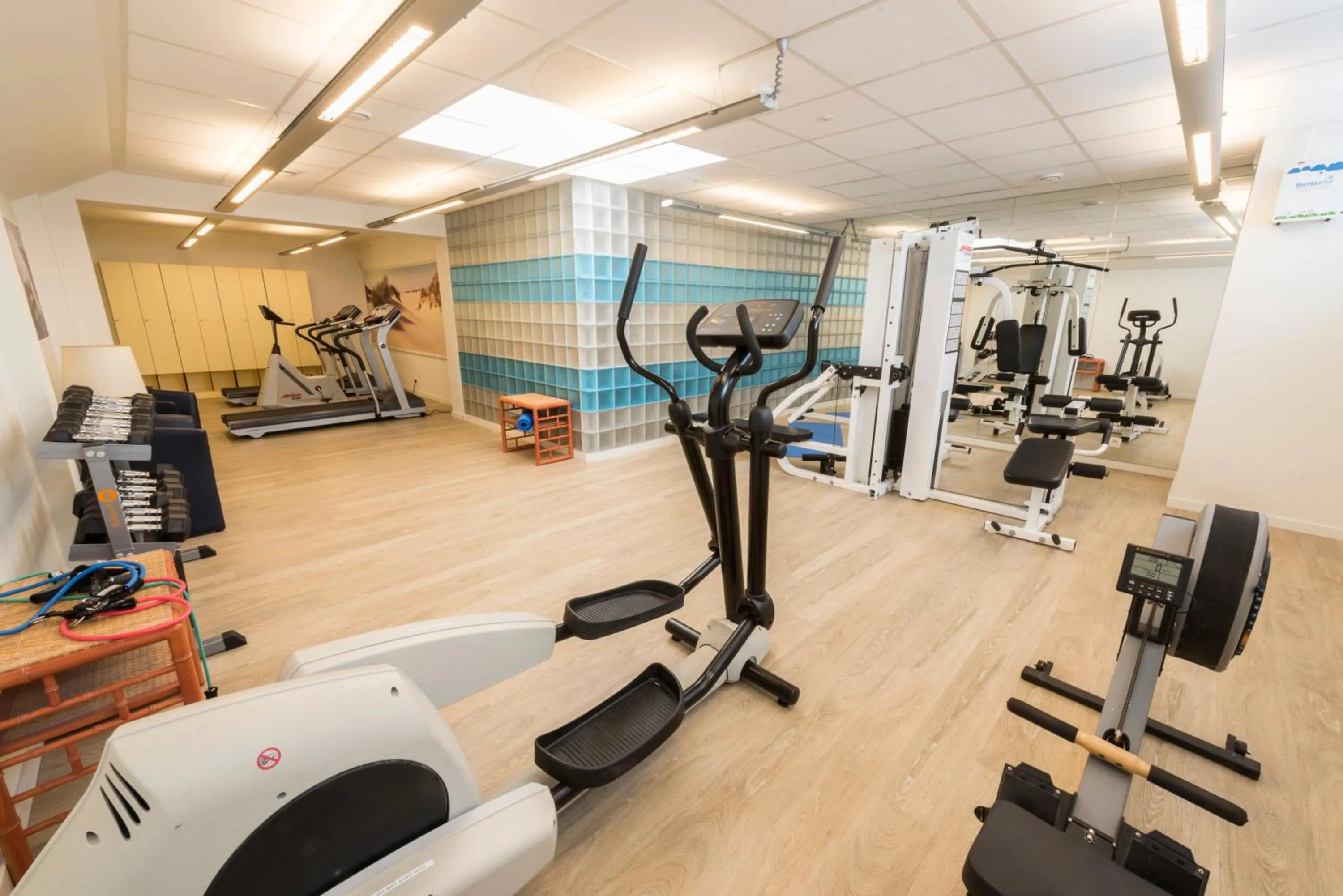 Fitness centre/facilities in Hotel Bero