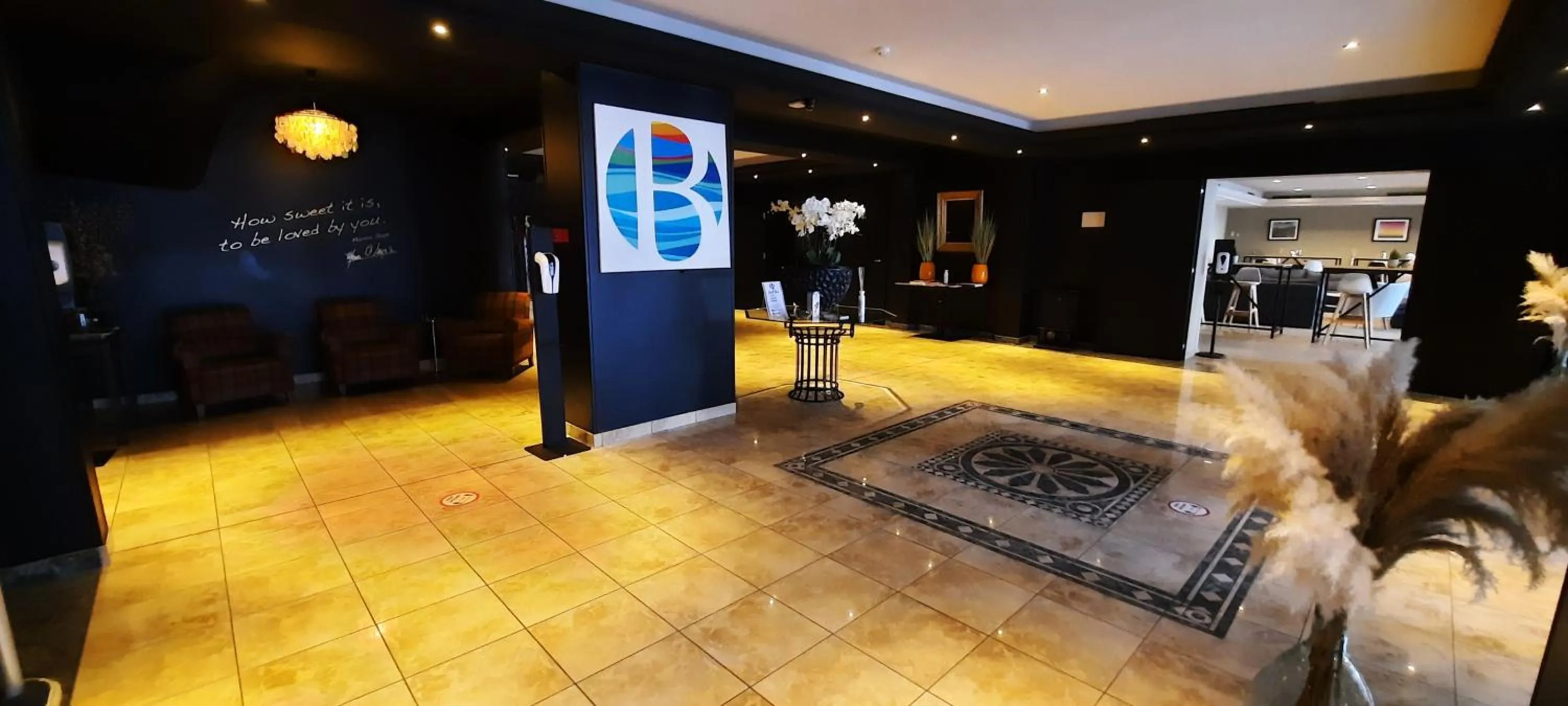 Lobby or reception in Hotel Bero