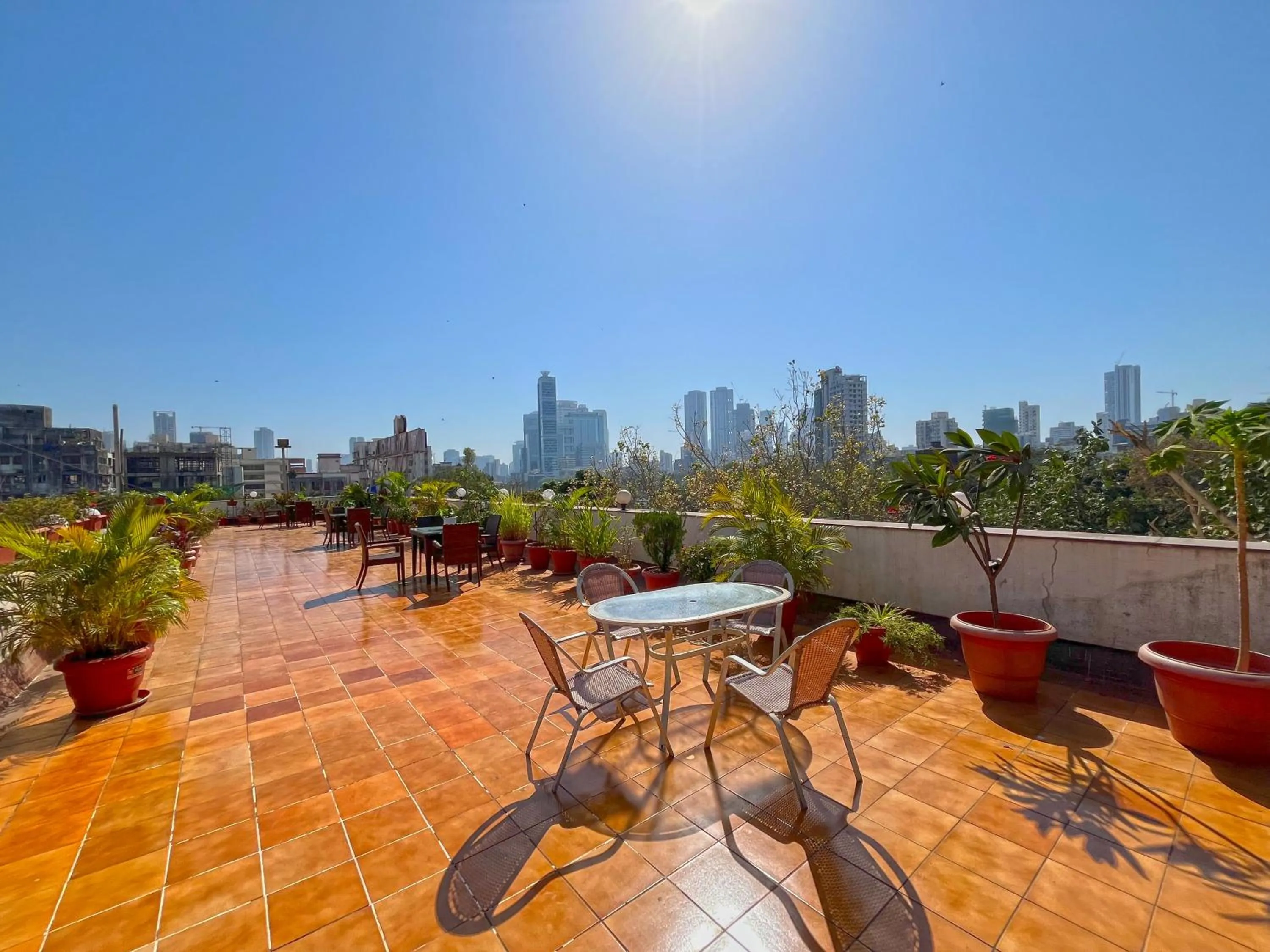 Balcony/Terrace in Hotel Parklane
