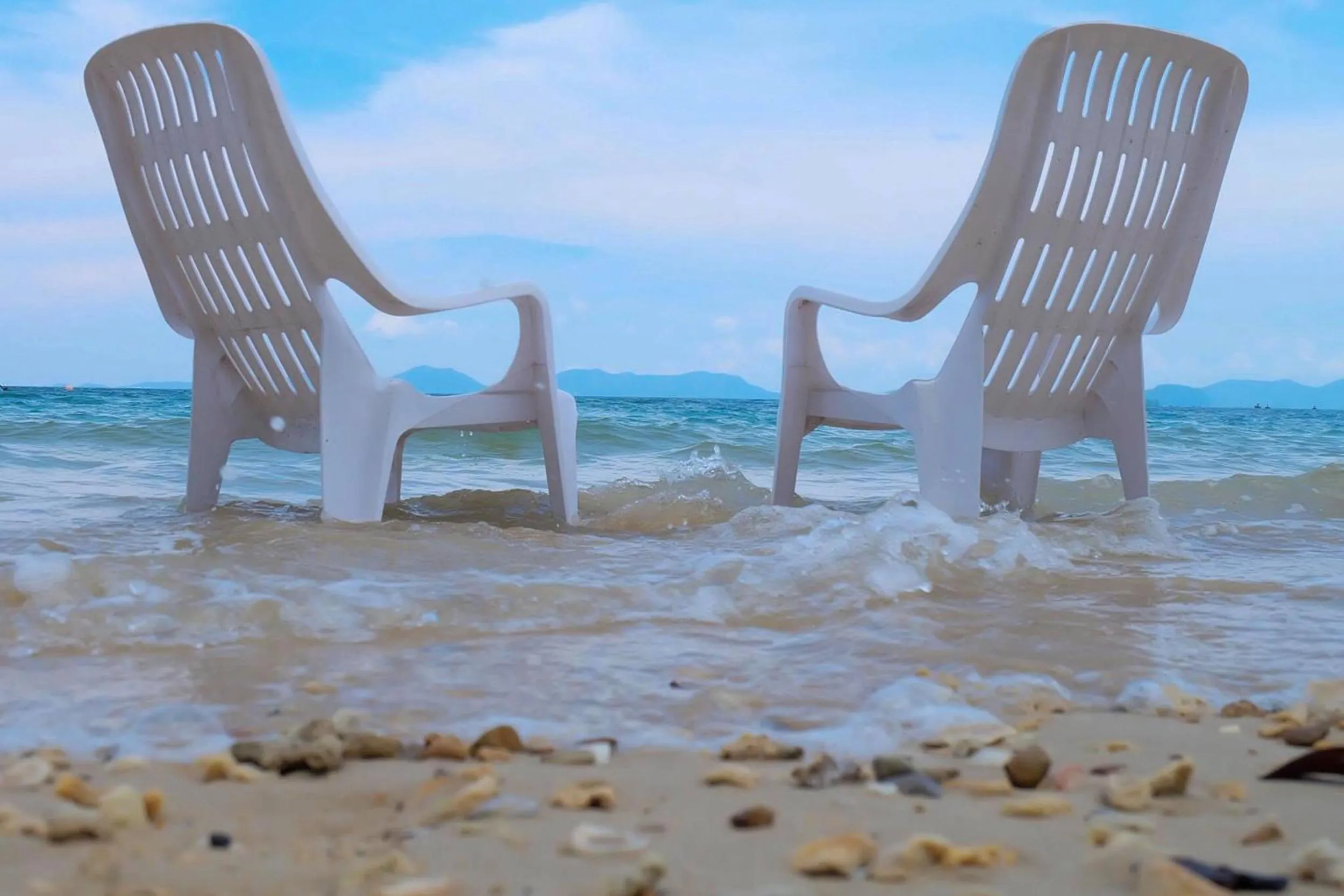 Natural landscape in White Sand Halal House Krabi