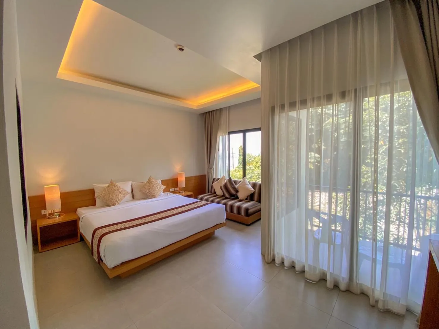 Bedroom in White Sand Halal House Krabi
