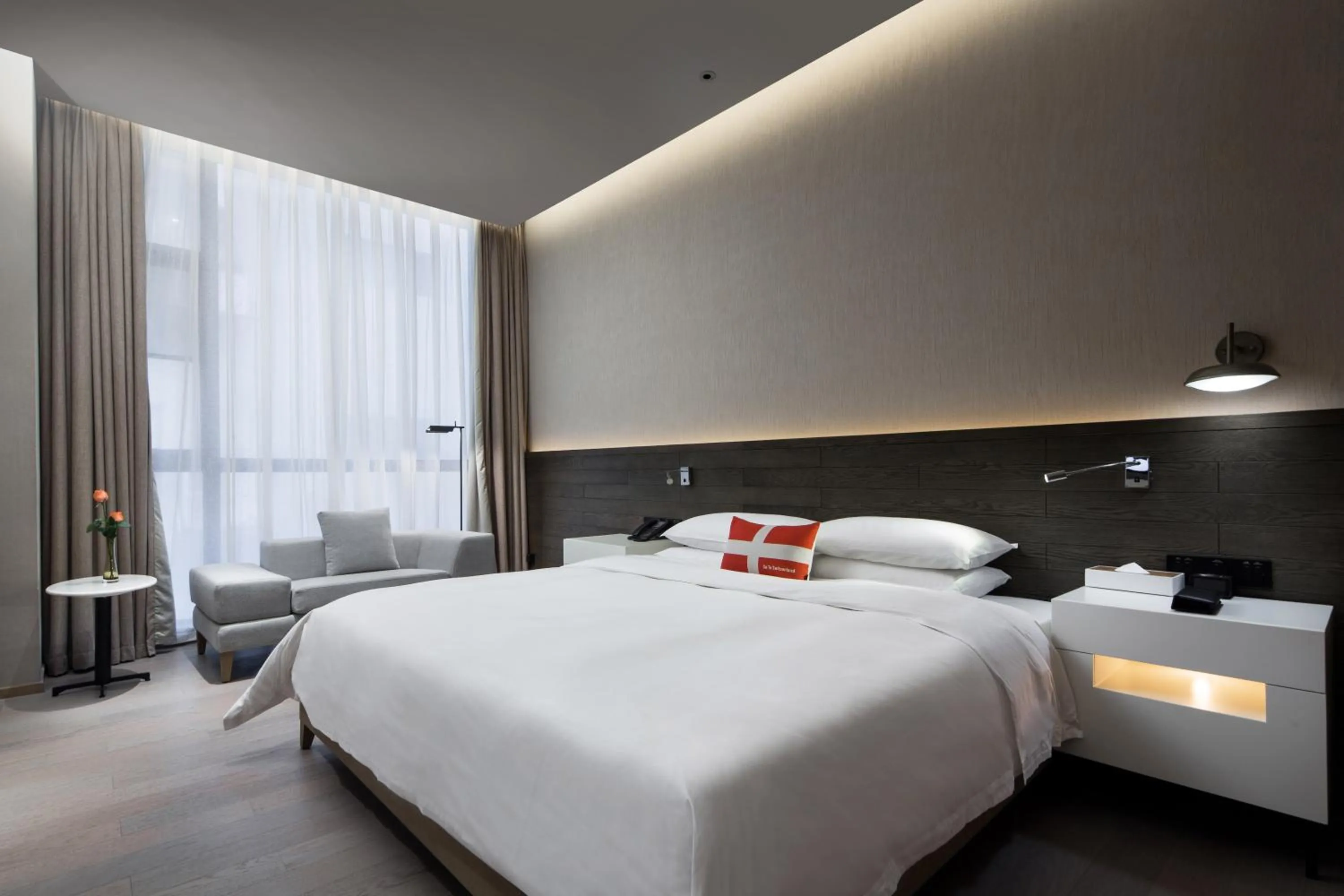 bunk bed, Bed in Swisstouches Guangzhou Hotel Residences