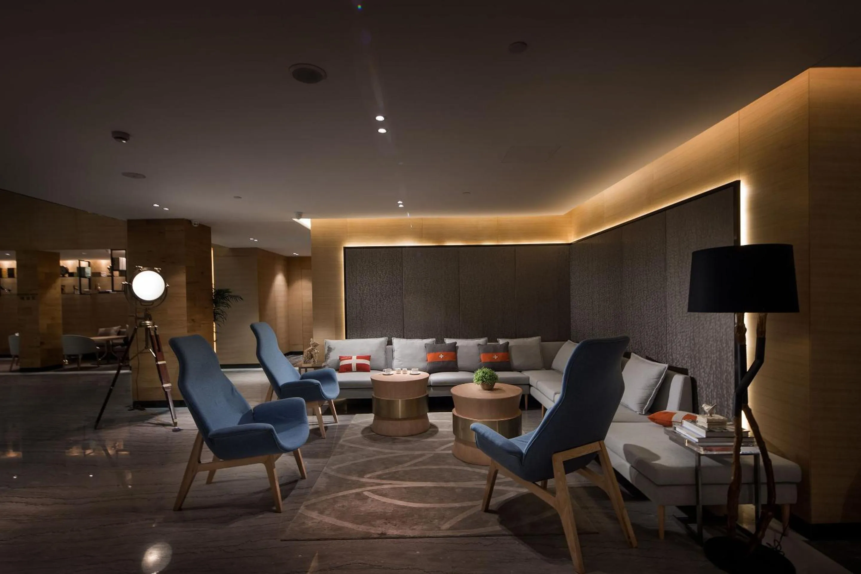 Lounge or bar in Swisstouches Guangzhou Hotel Residences