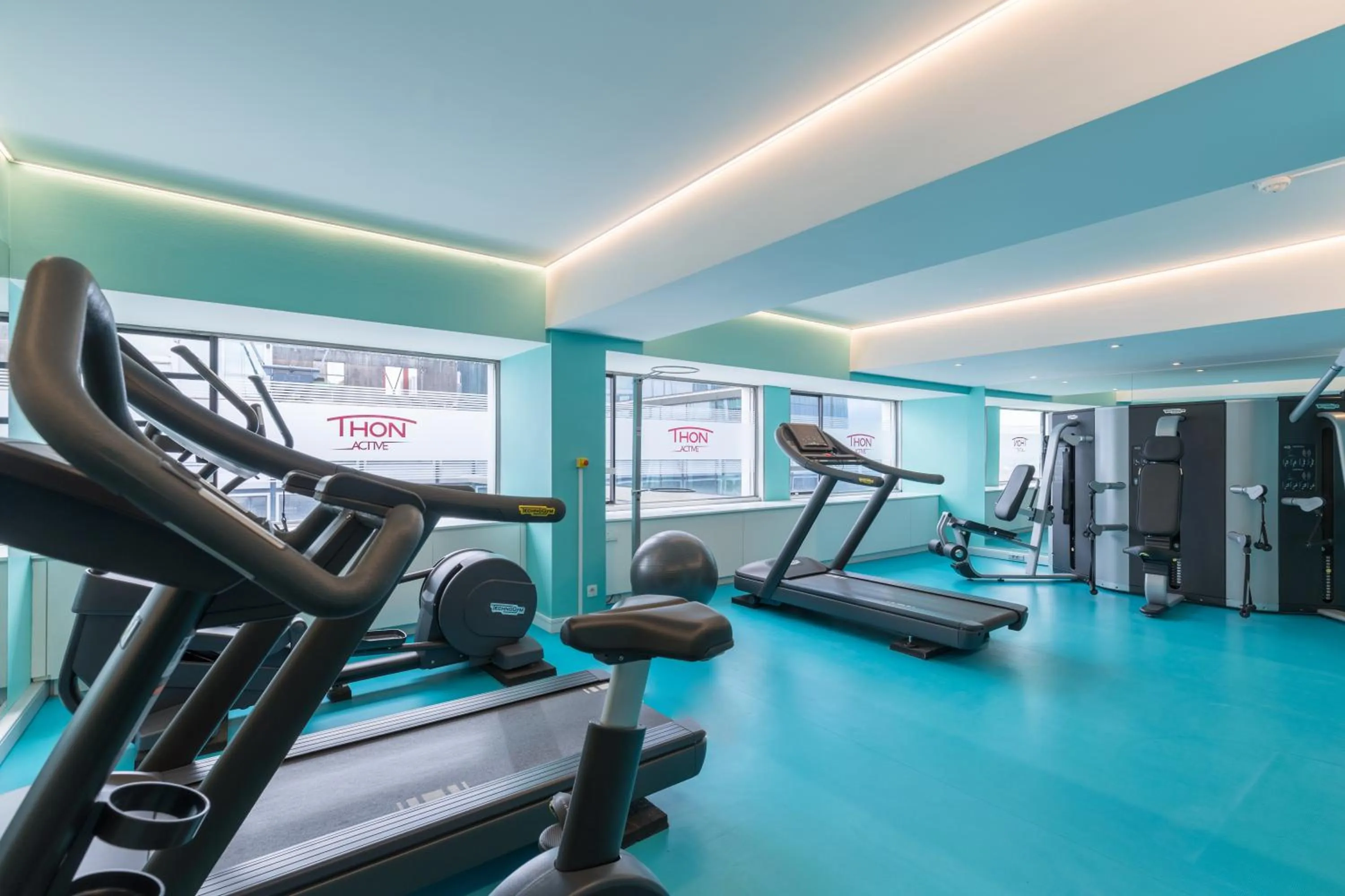 Fitness centre/facilities in Thon Hotel Brussels City Centre