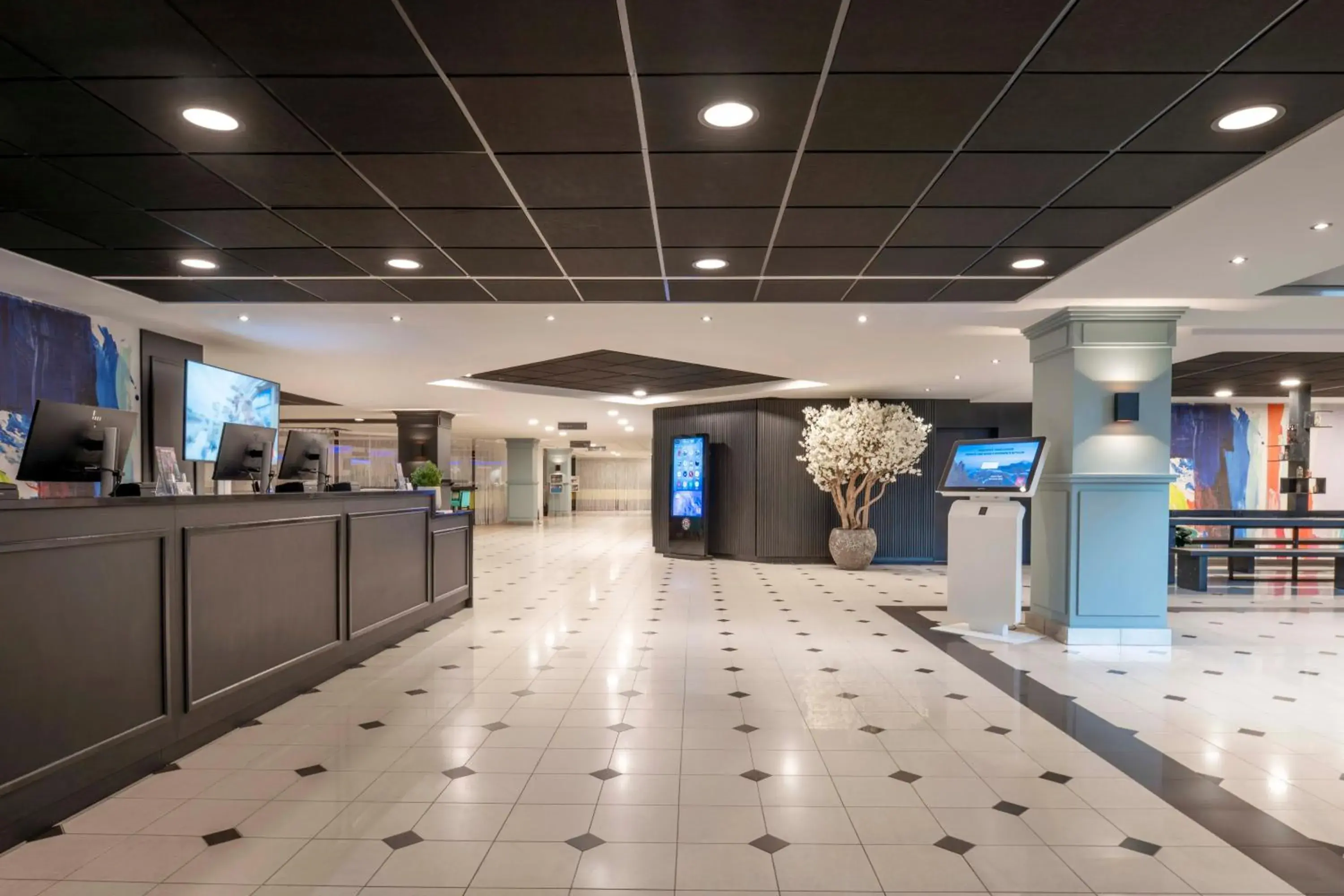 Lobby or reception in Thon Hotel Brussels City Centre Lobby or reception in Thon Hotel Brussels City Centre