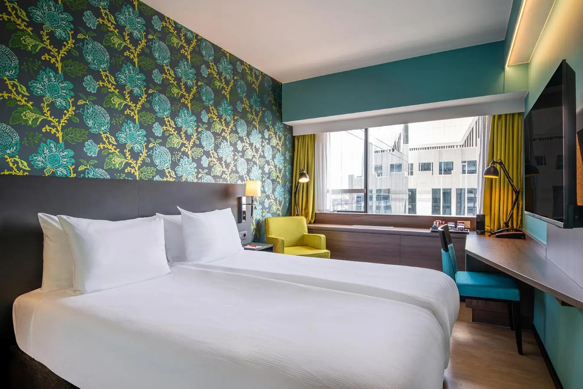 Bedroom, Bed in Thon Hotel Brussels City Centre Bedroom, Bed in Thon Hotel Brussels City Centre