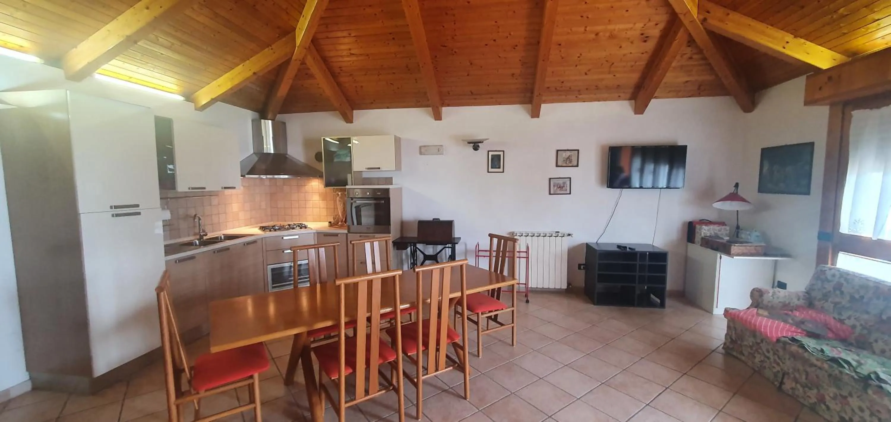 Living room in Albergo Primavera