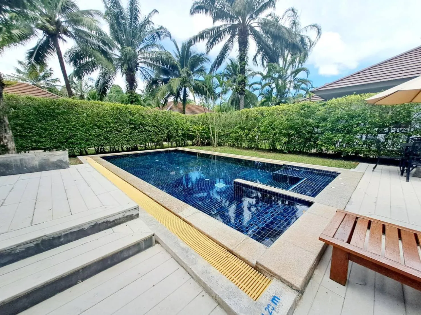 Balcony/Terrace in Alisea Pool Villa Aonang