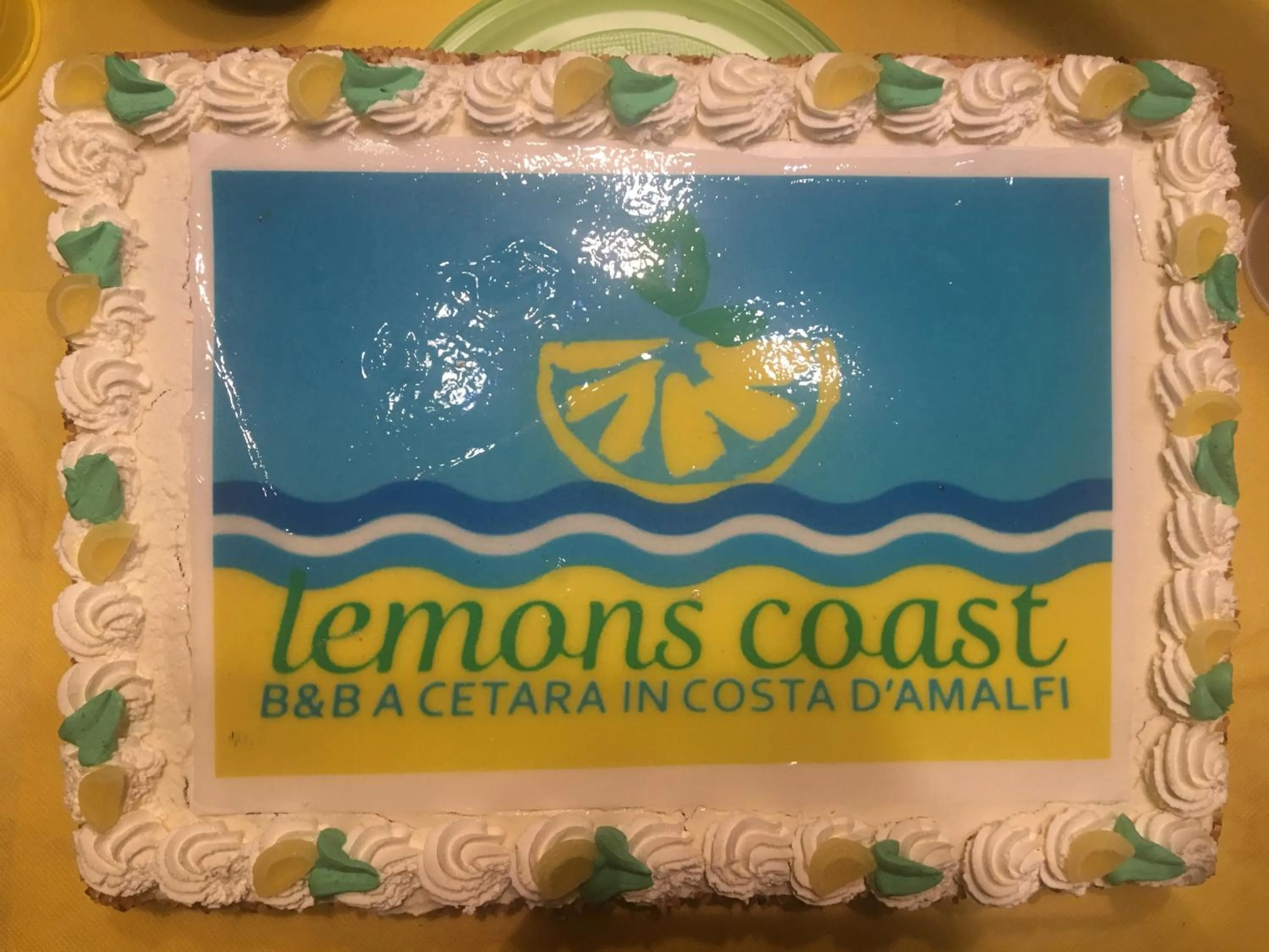 Logo/Certificate/Sign in B&B Lemons Coast