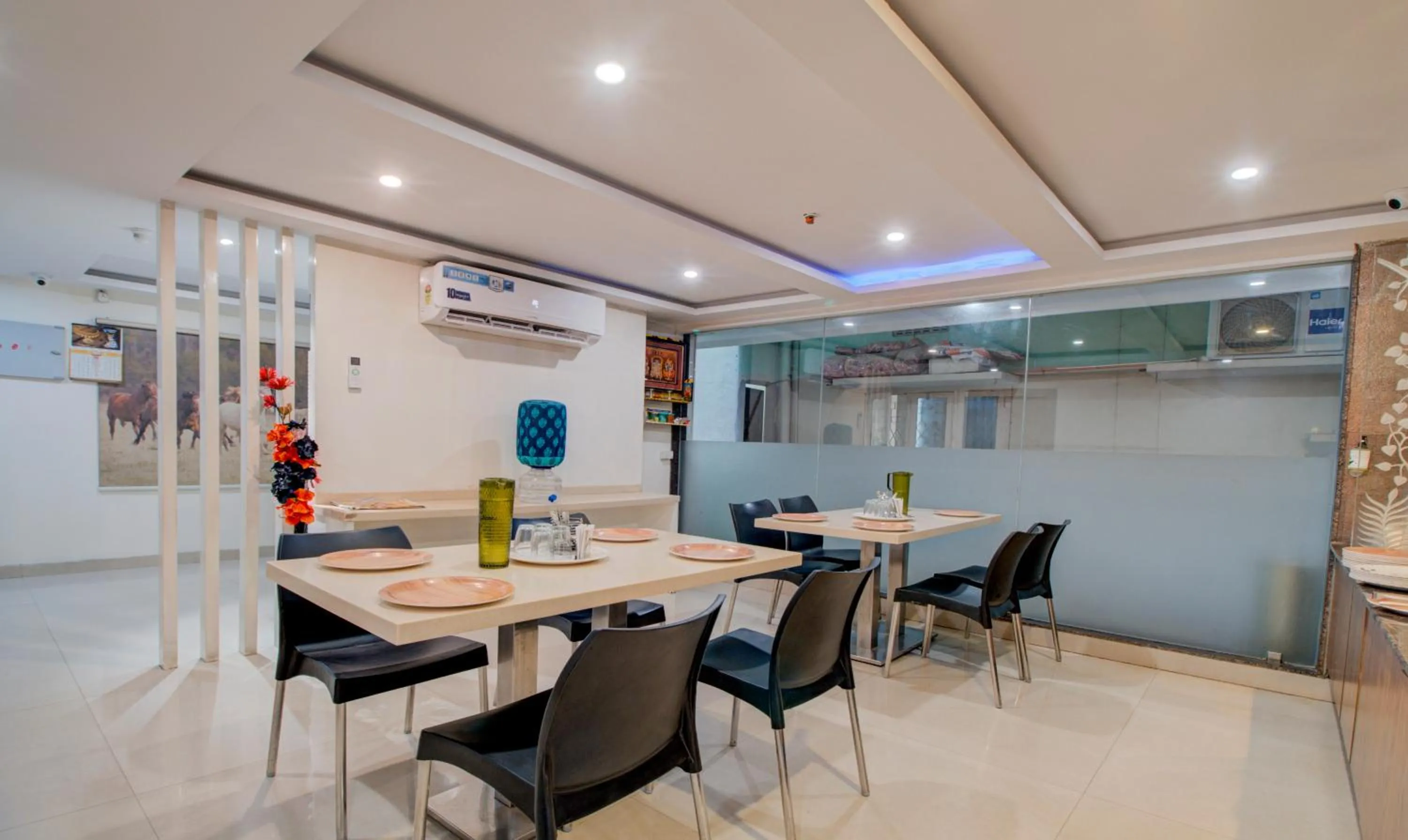 Dining area in Treebo MVP Grand