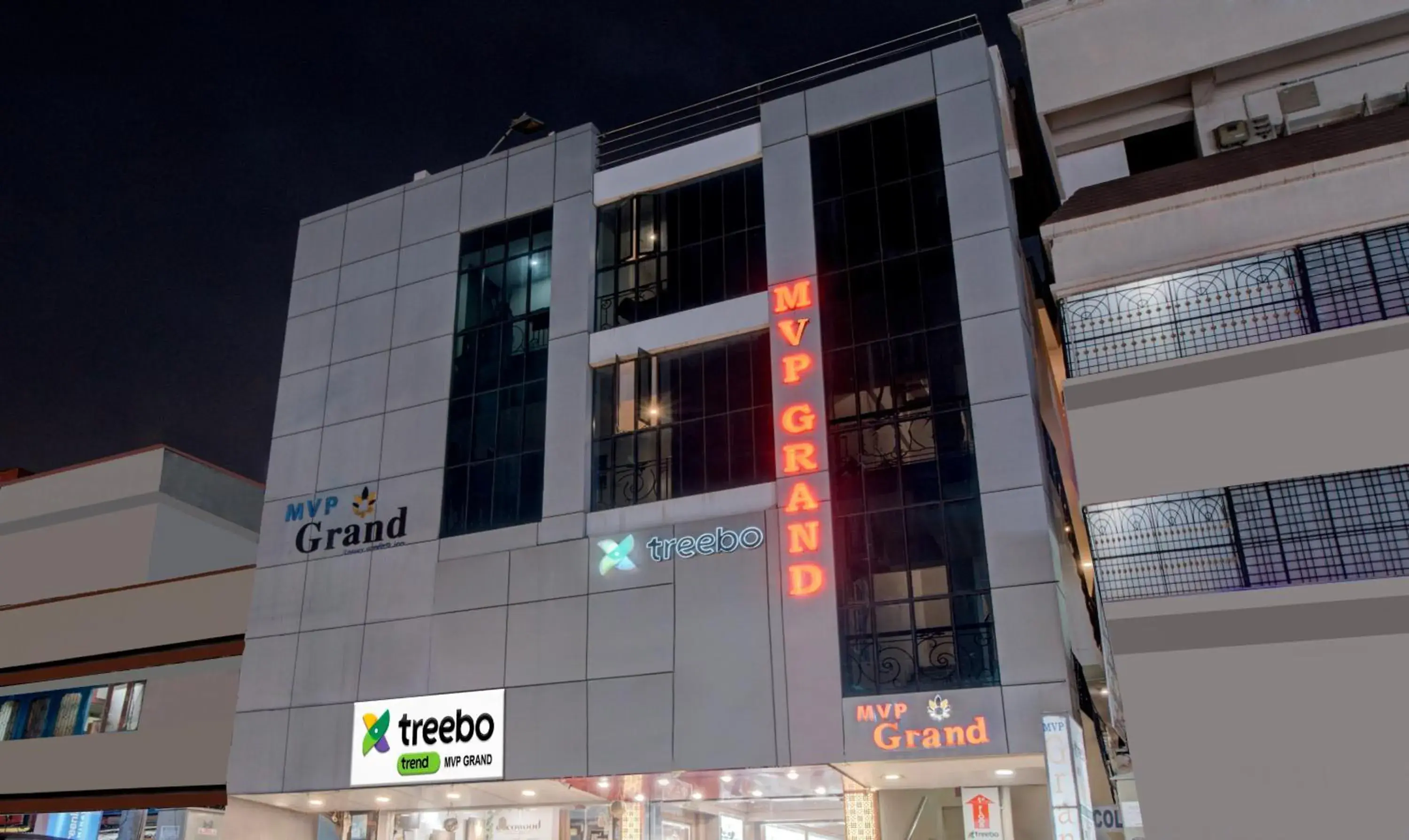Facade/entrance in Treebo MVP Grand Facade/entrance in Treebo MVP Grand